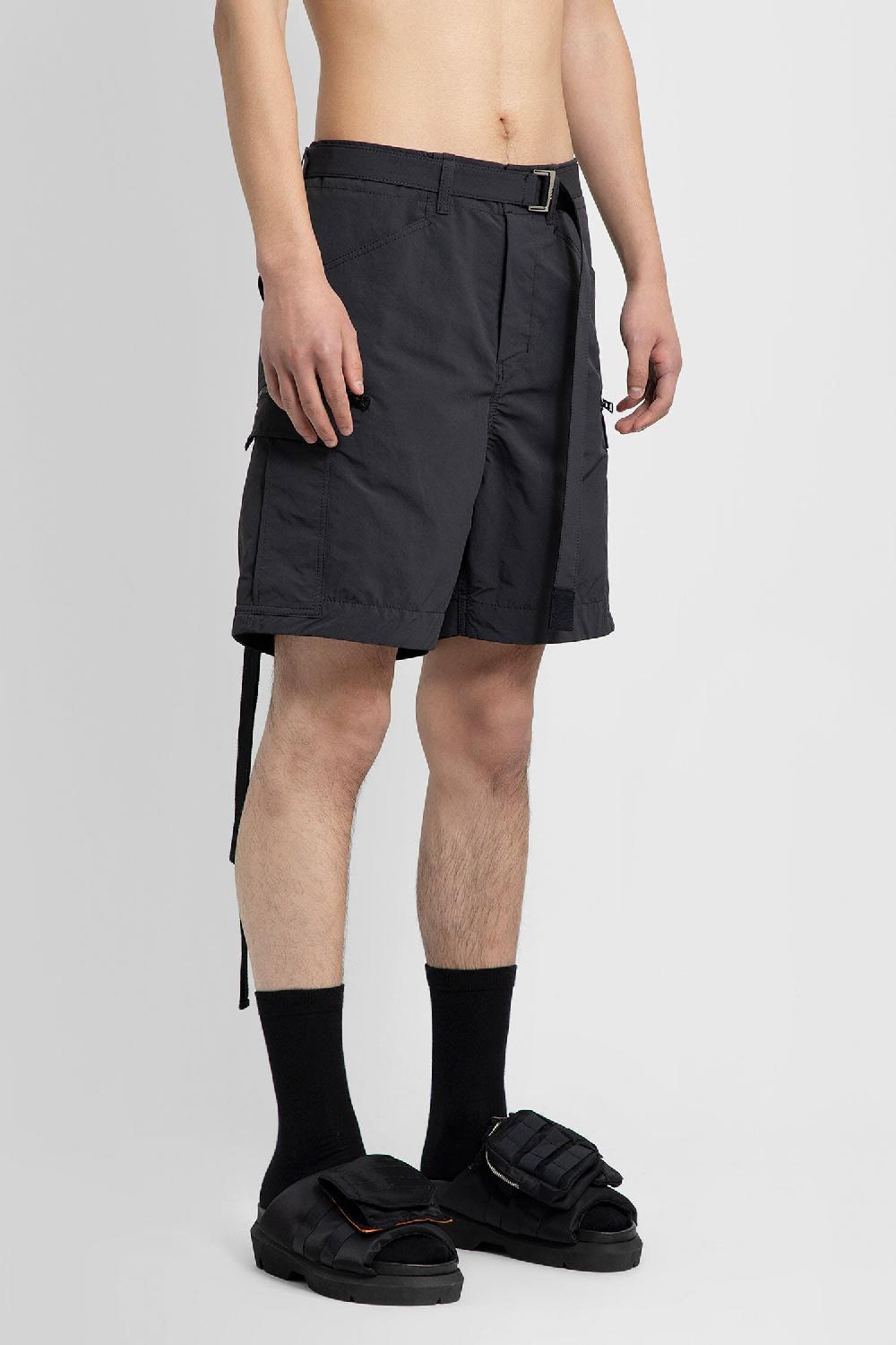 Antonioli SACAI MAN BLACK SHORTS & SKIRTS