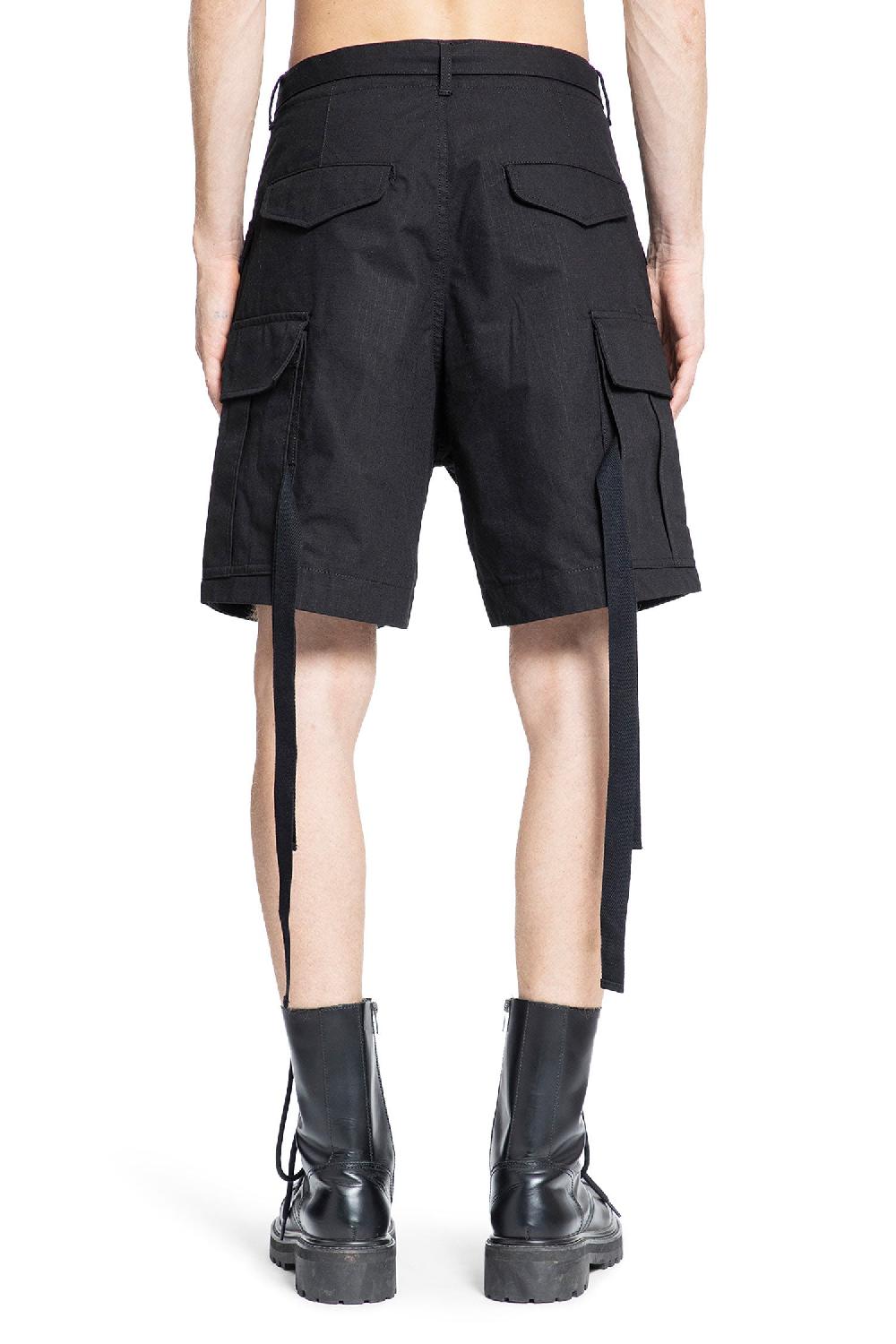 Antonioli SACAI MAN BLACK SHORTS & SKIRTS