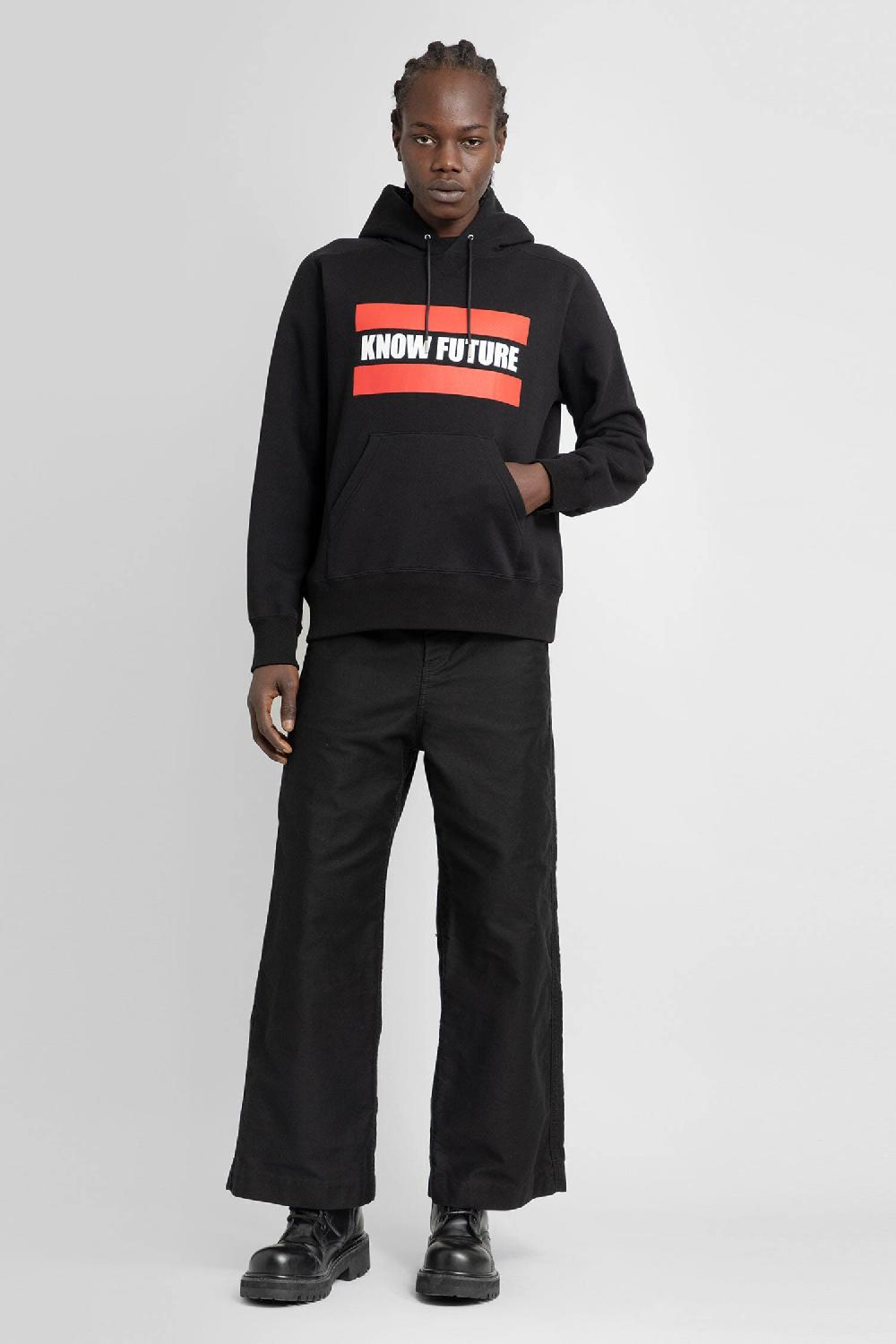 Antonioli SACAI MAN BLACK SWEATSHIRTS