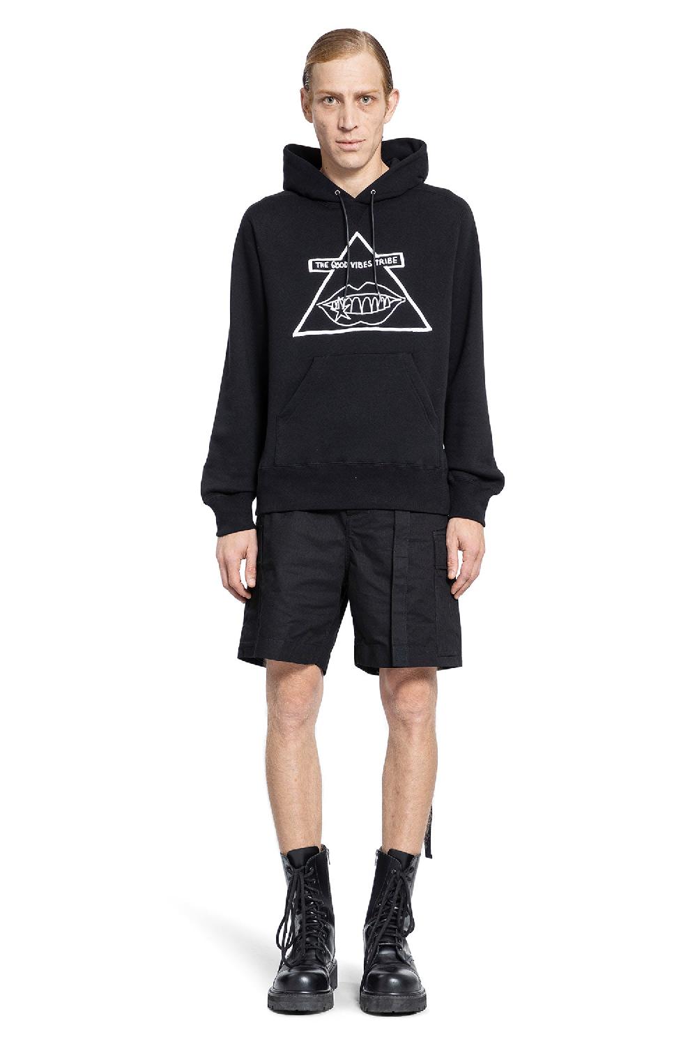 Antonioli SACAI MAN BLACK SWEATSHIRTS