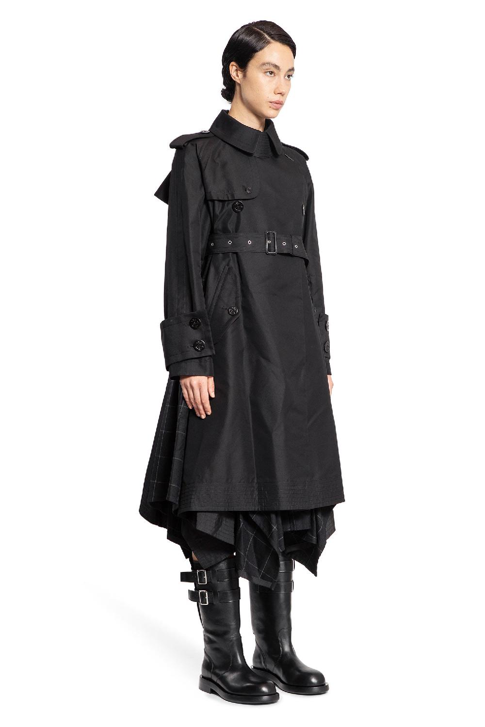 Antonioli SACAI WOMAN BLACK COATS