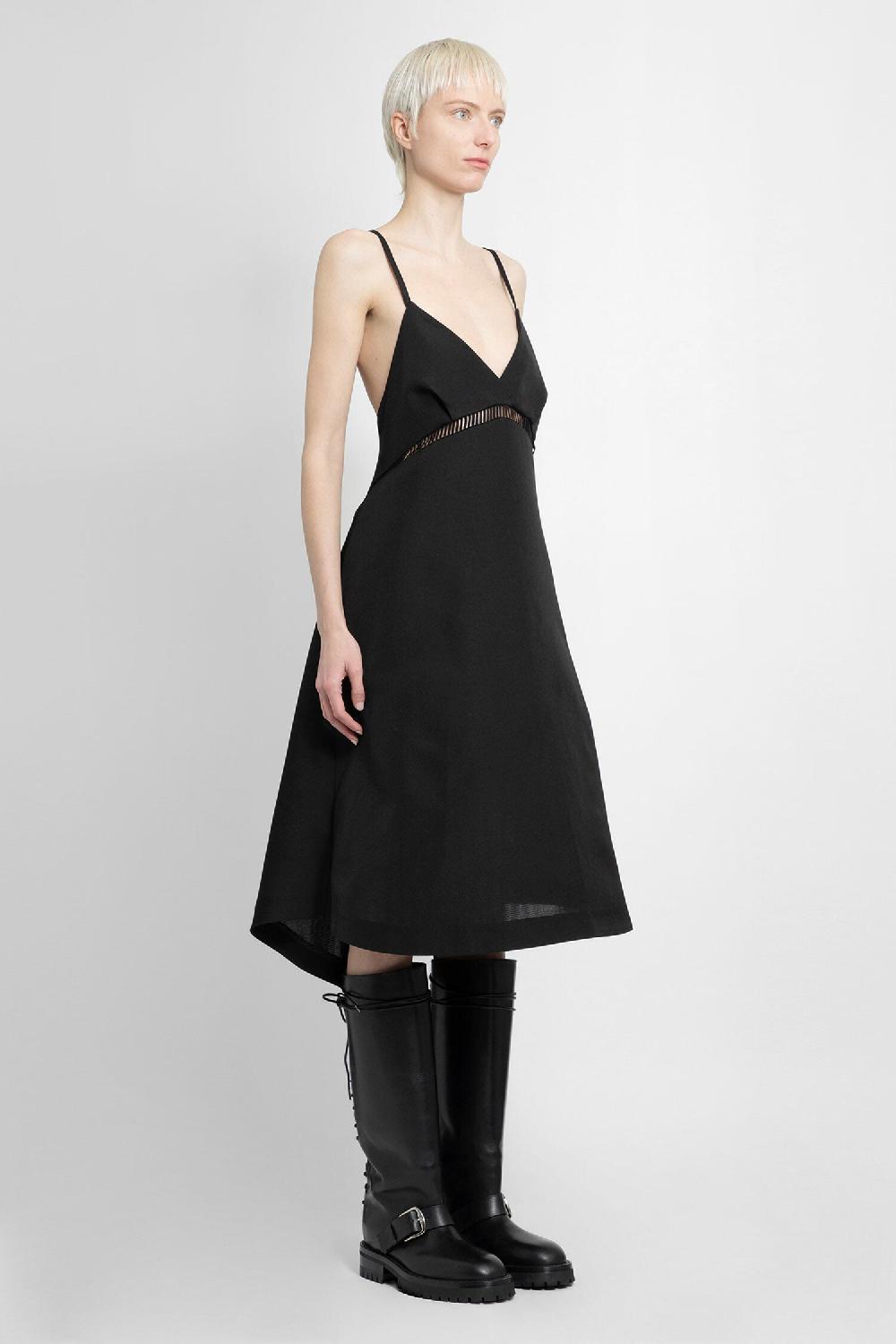 Antonioli SACAI WOMAN BLACK DRESSES