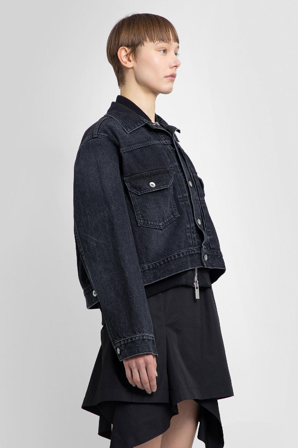 Antonioli SACAI WOMAN BLACK JACKETS