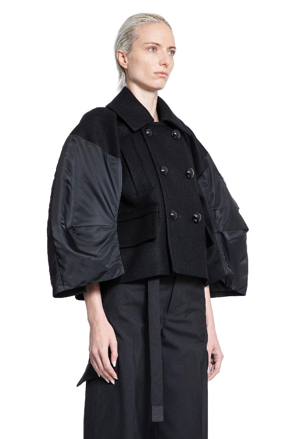 Antonioli SACAI WOMAN BLACK JACKETS