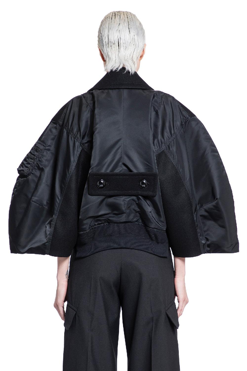 Antonioli SACAI WOMAN BLACK JACKETS