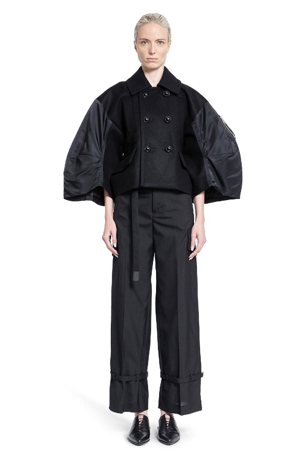 Antonioli SACAI WOMAN BLACK JACKETS