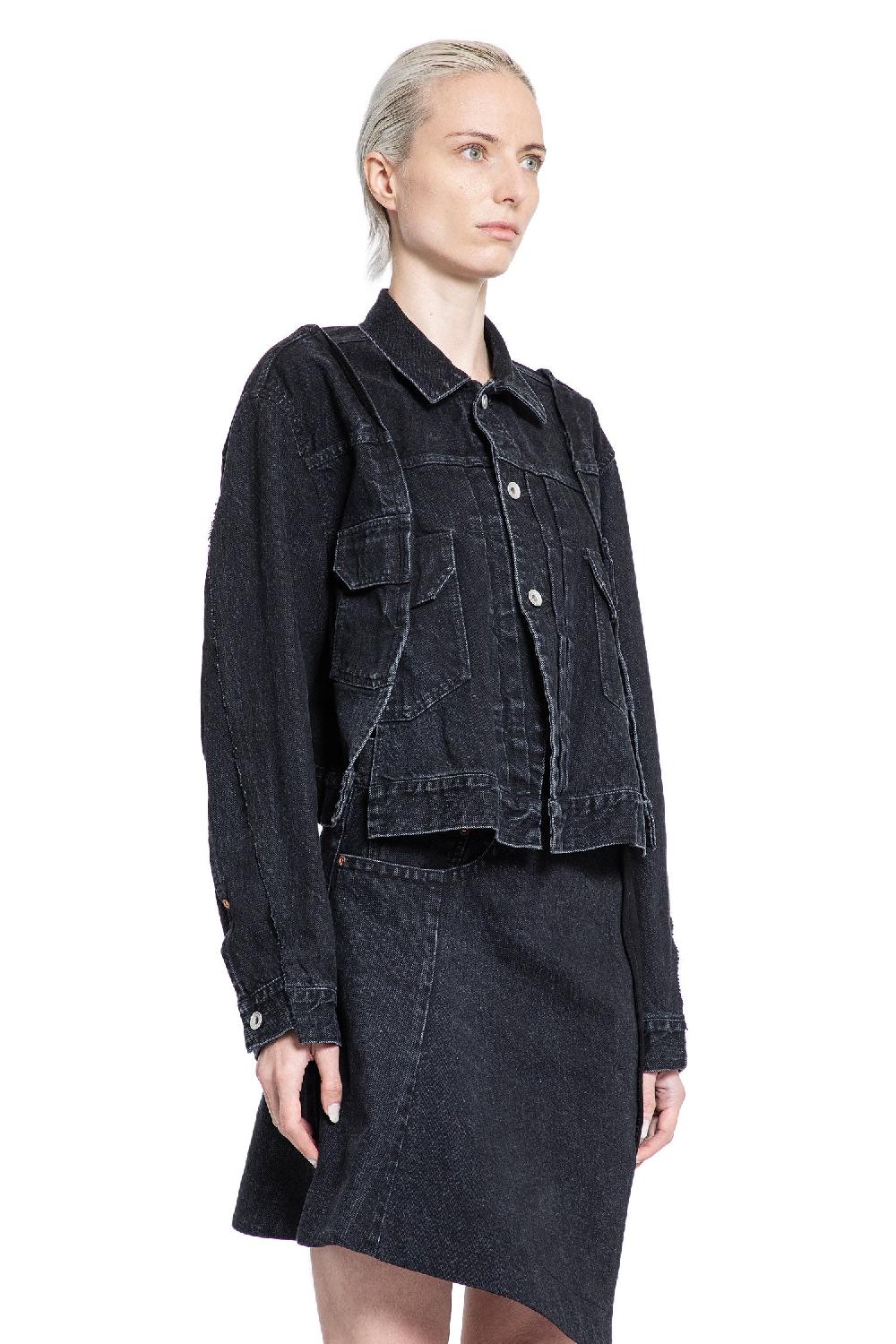 Antonioli SACAI WOMAN BLACK JACKETS