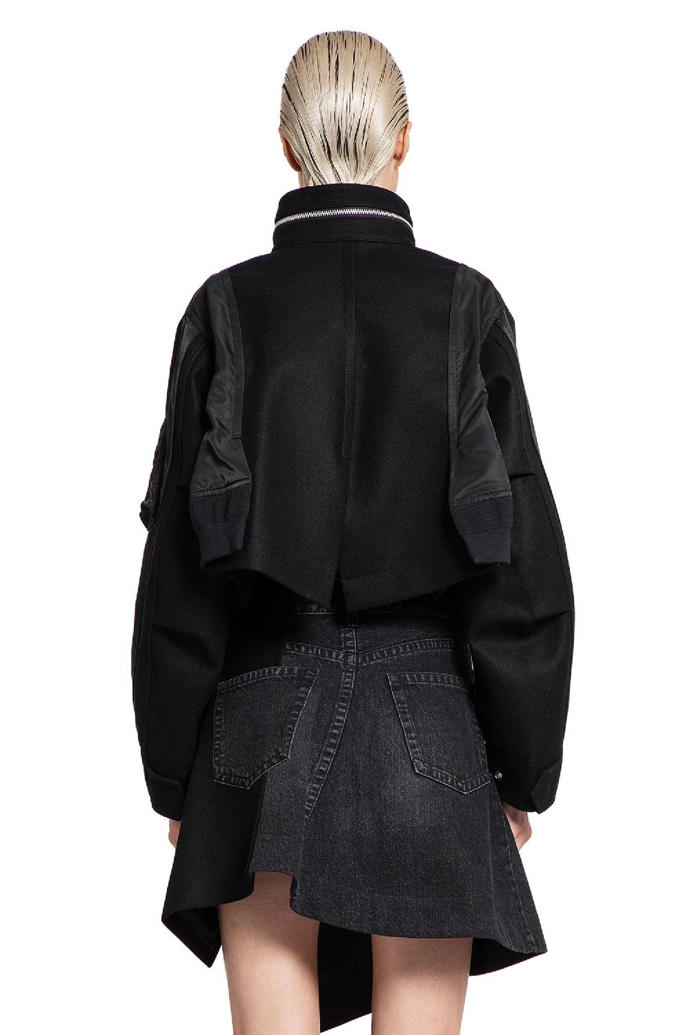 Antonioli SACAI WOMAN BLACK JACKETS