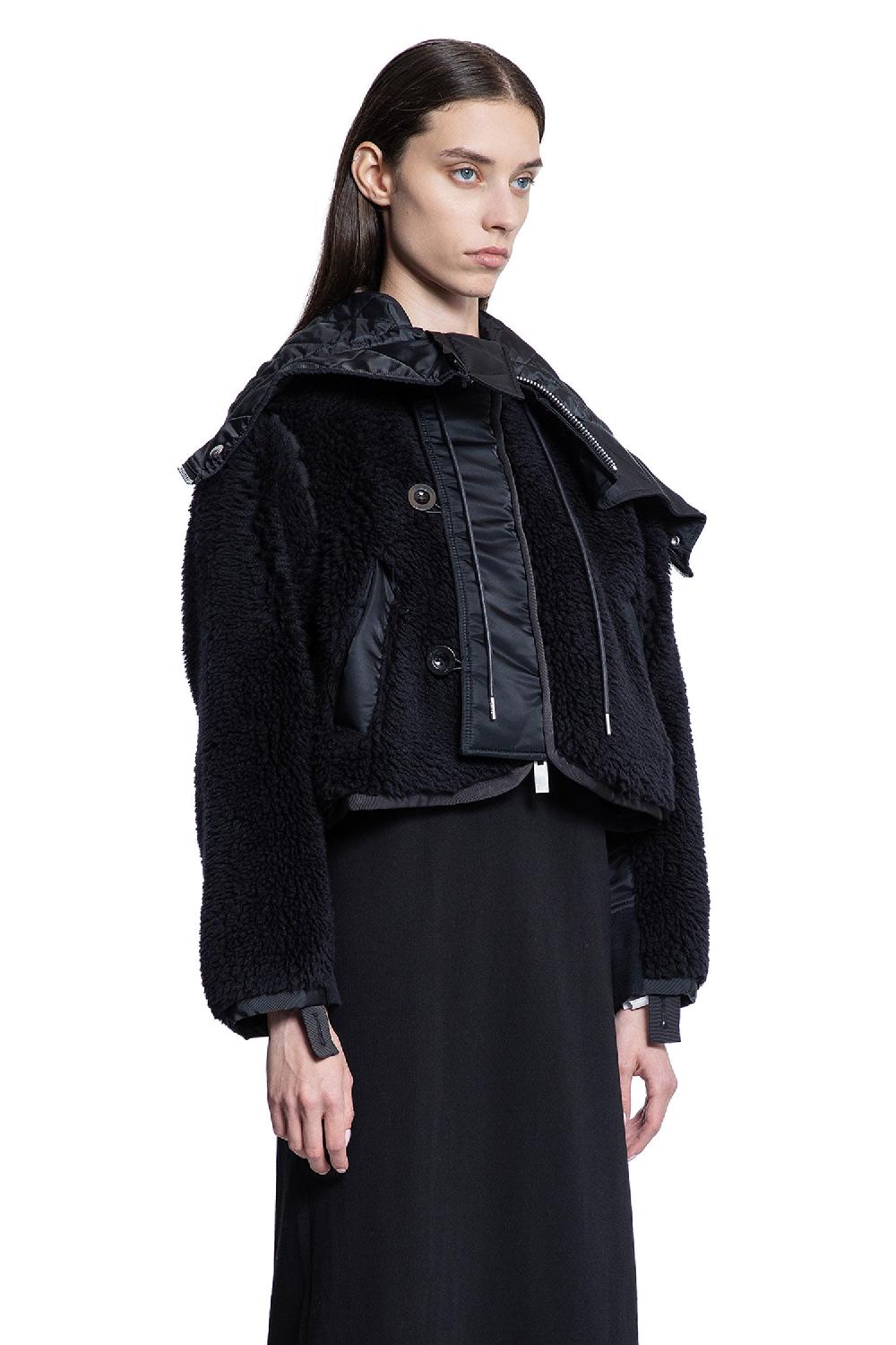 Antonioli SACAI WOMAN BLACK JACKETS