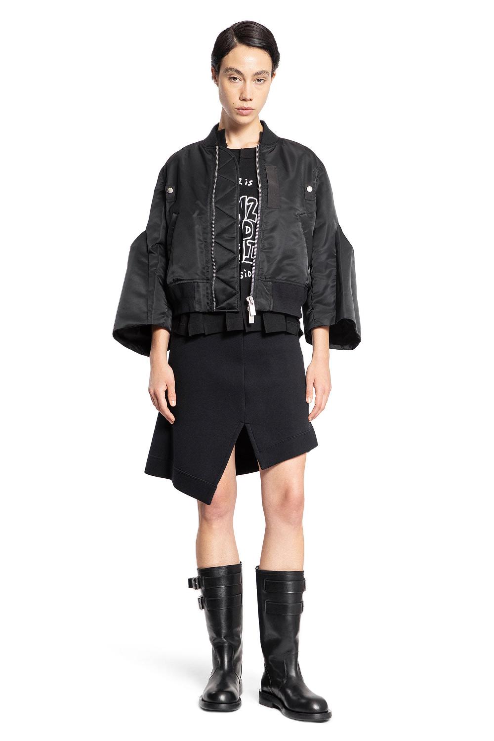 Antonioli SACAI WOMAN BLACK JACKETS