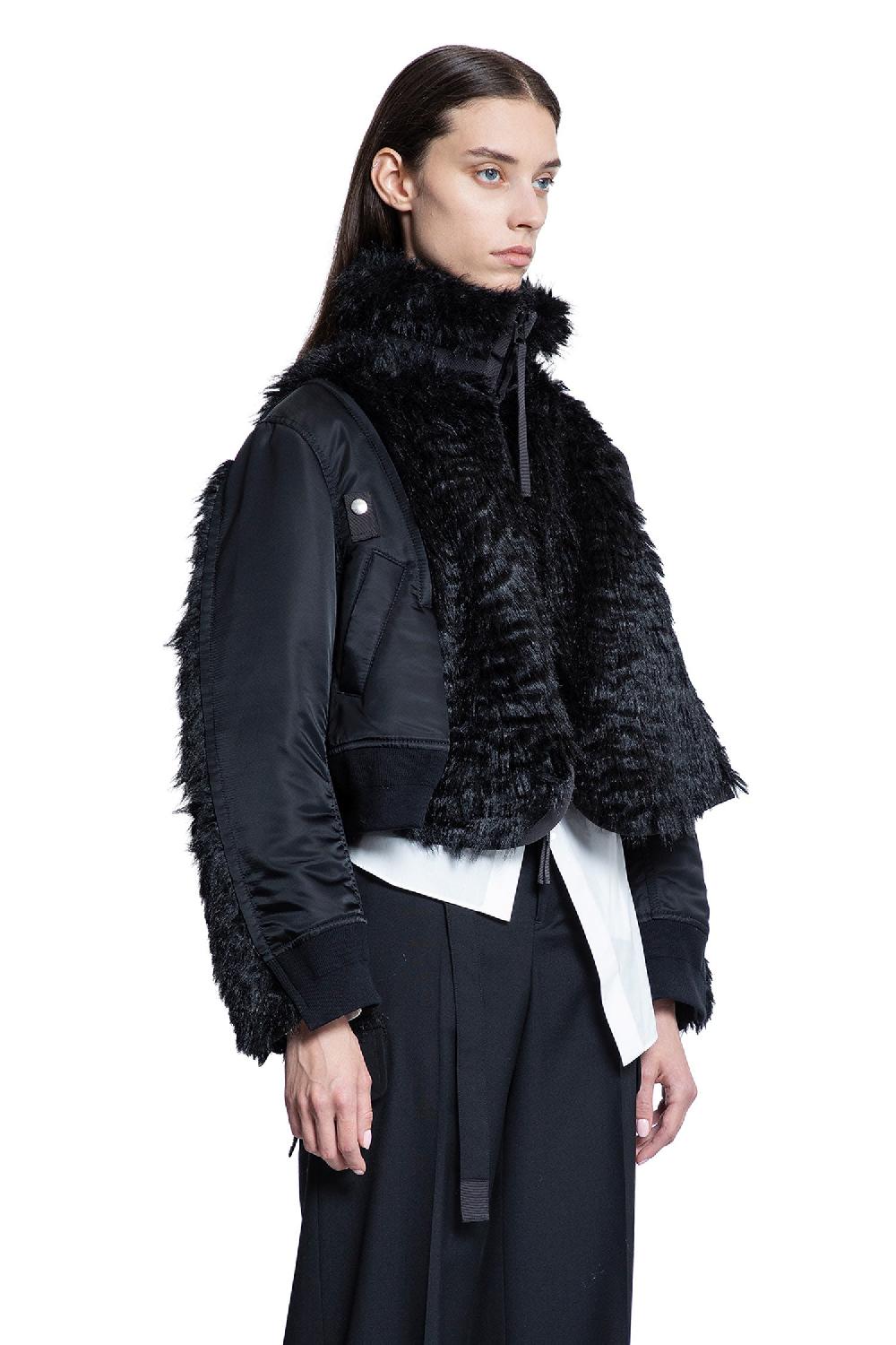 Antonioli SACAI WOMAN BLACK JACKETS