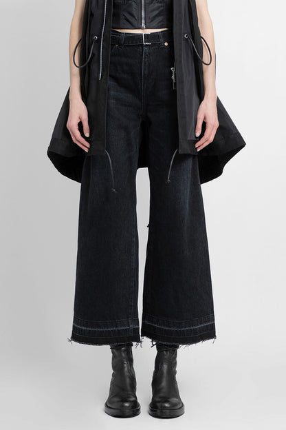 Antonioli SACAI WOMAN BLACK JEANS
