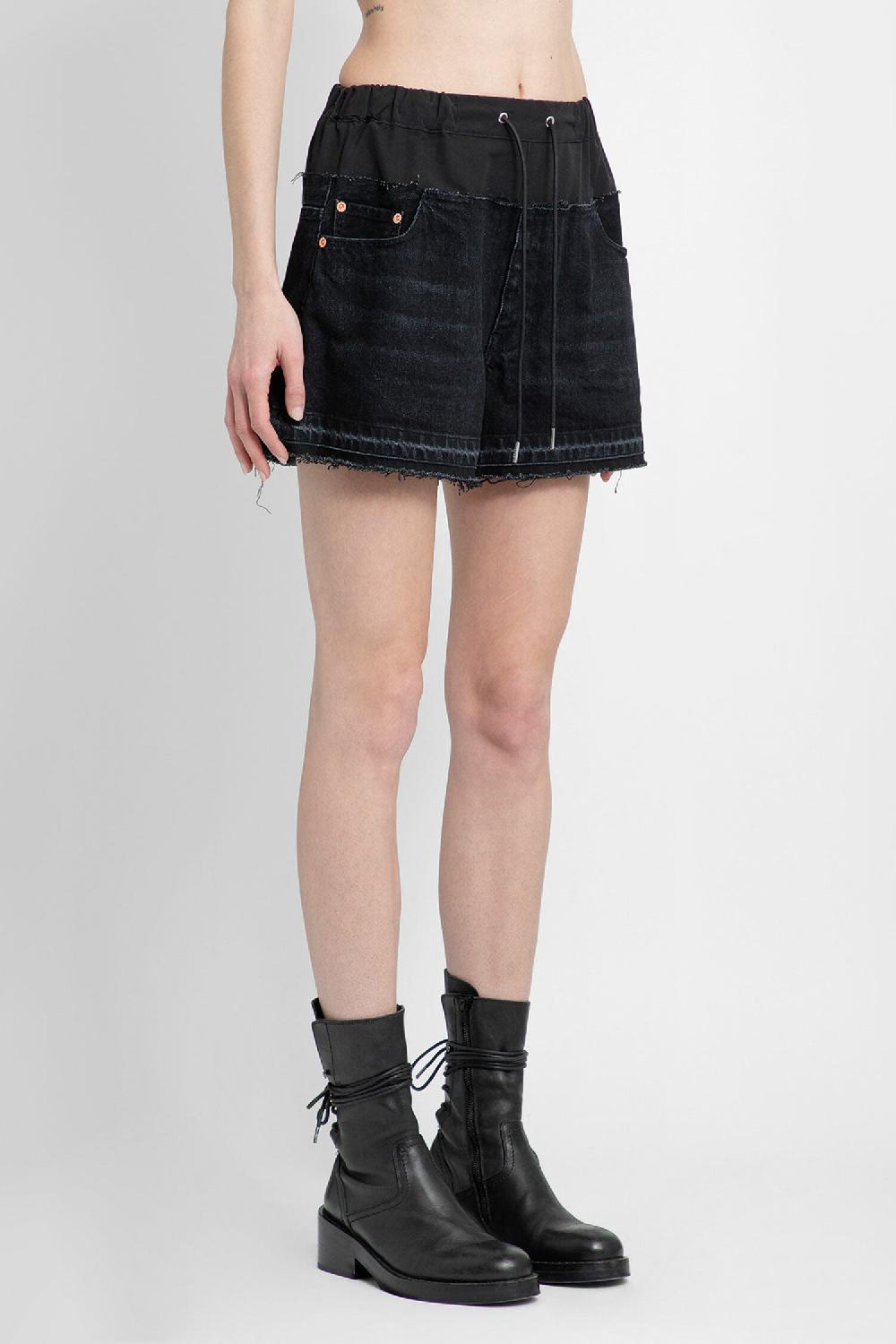 Antonioli SACAI WOMAN BLACK SHORTS