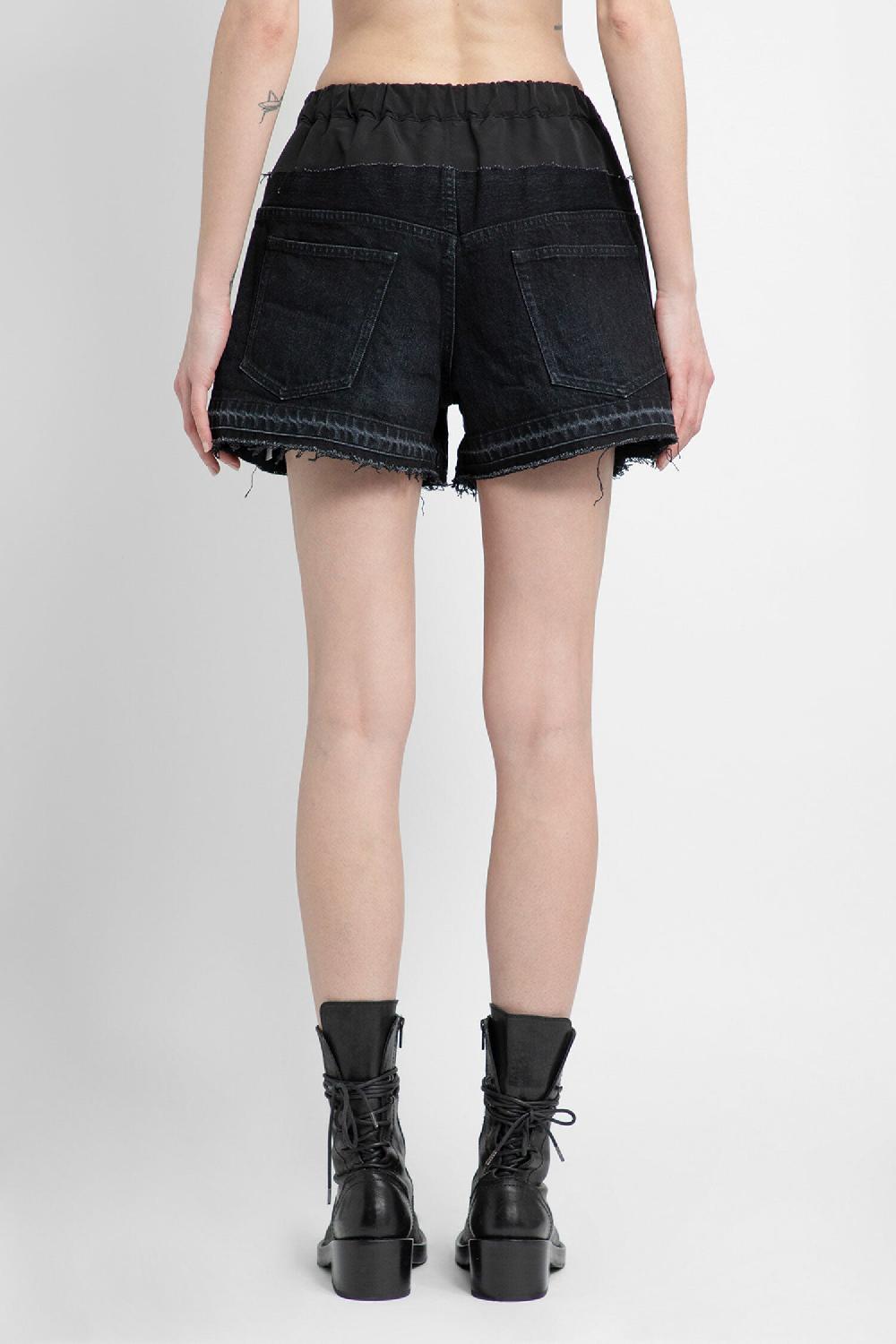 Antonioli SACAI WOMAN BLACK SHORTS