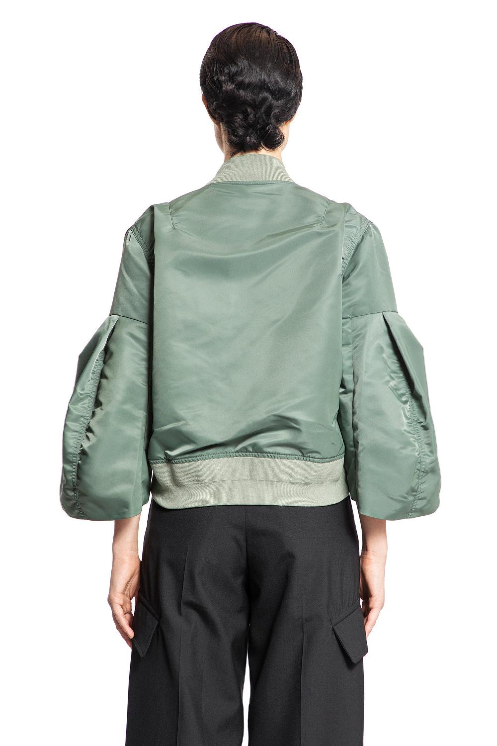 Antonioli SACAI WOMAN GREEN JACKETS