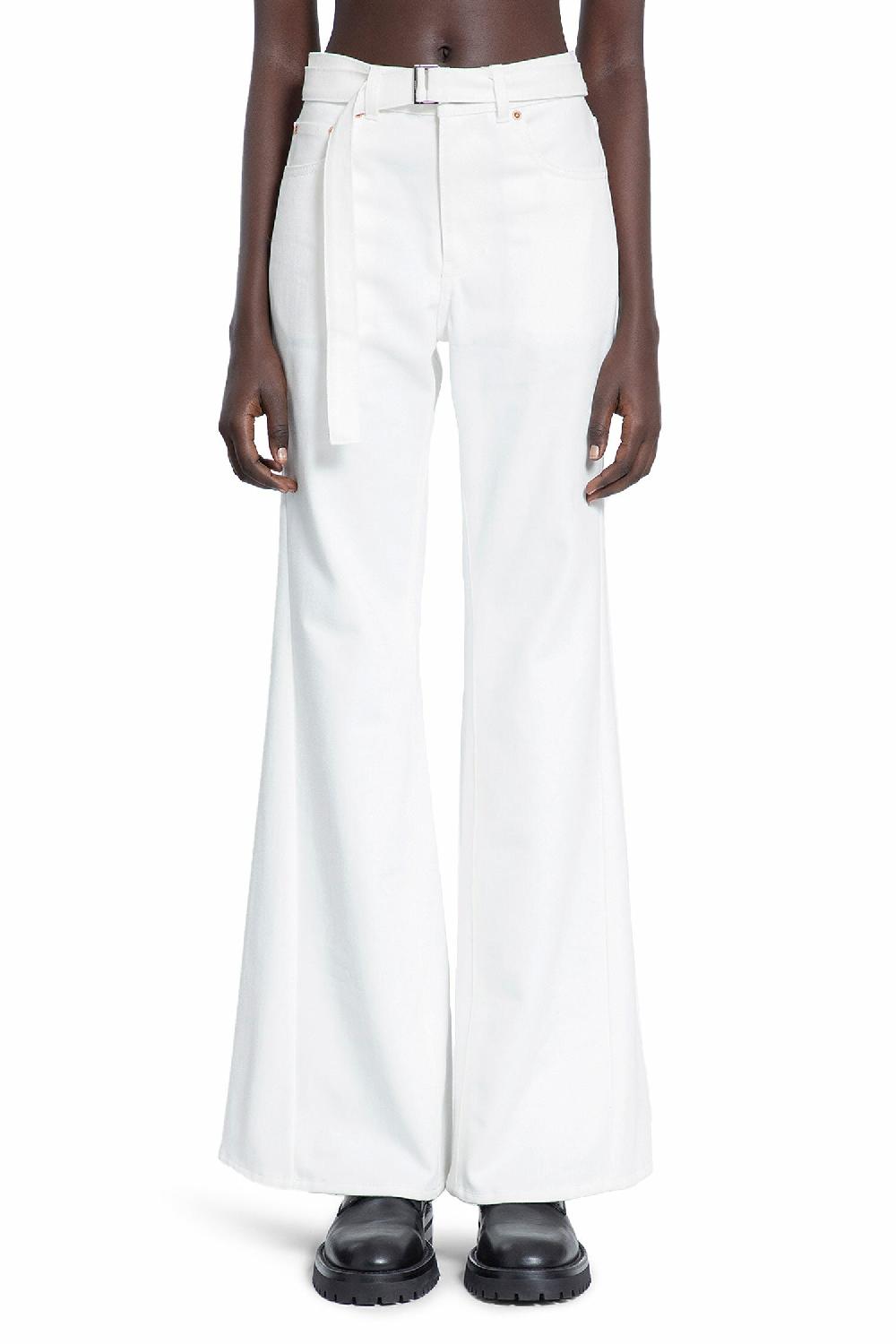 Antonioli SACAI WOMAN WHITE JEANS