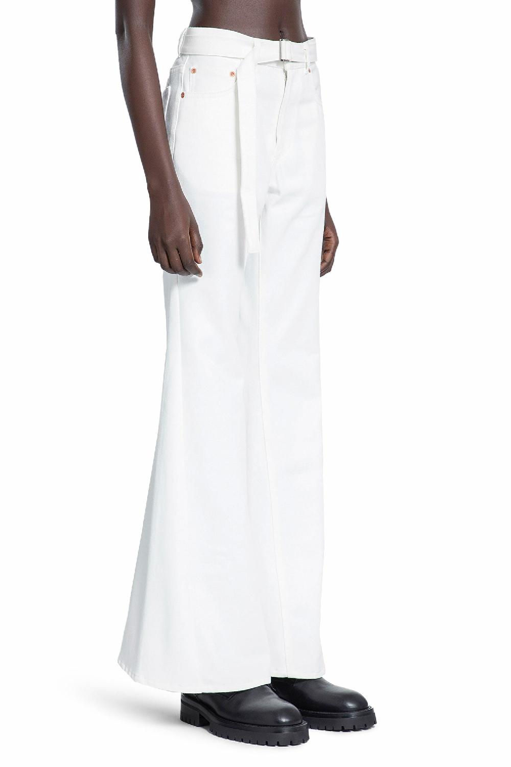 Antonioli SACAI WOMAN WHITE JEANS