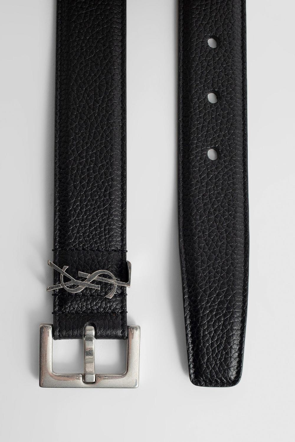 Antonioli SAINT LAURENT MAN BLACK BELTS