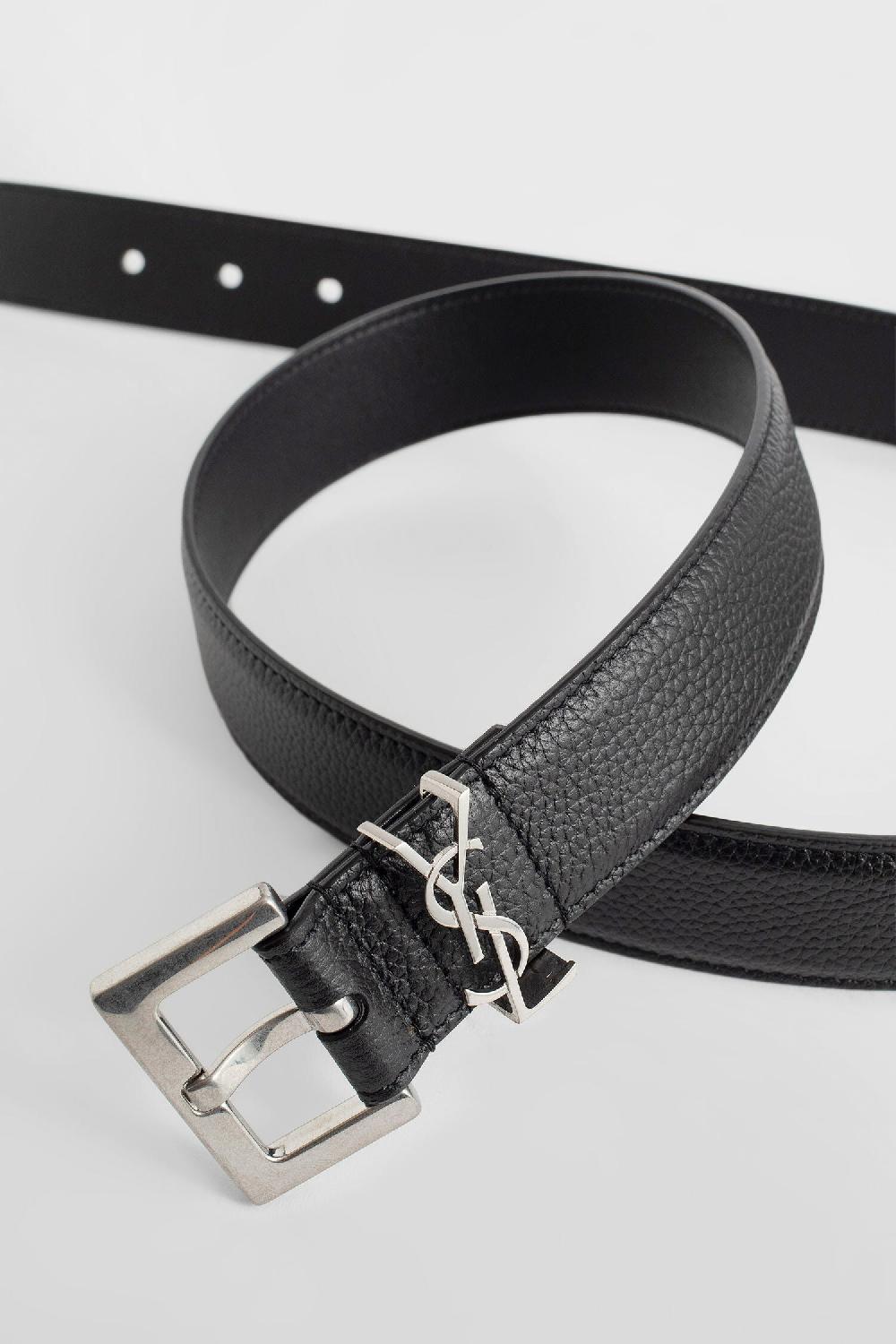 Antonioli SAINT LAURENT MAN BLACK BELTS