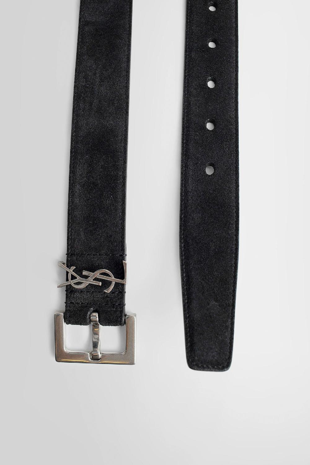 Antonioli SAINT LAURENT MAN BLACK BELTS