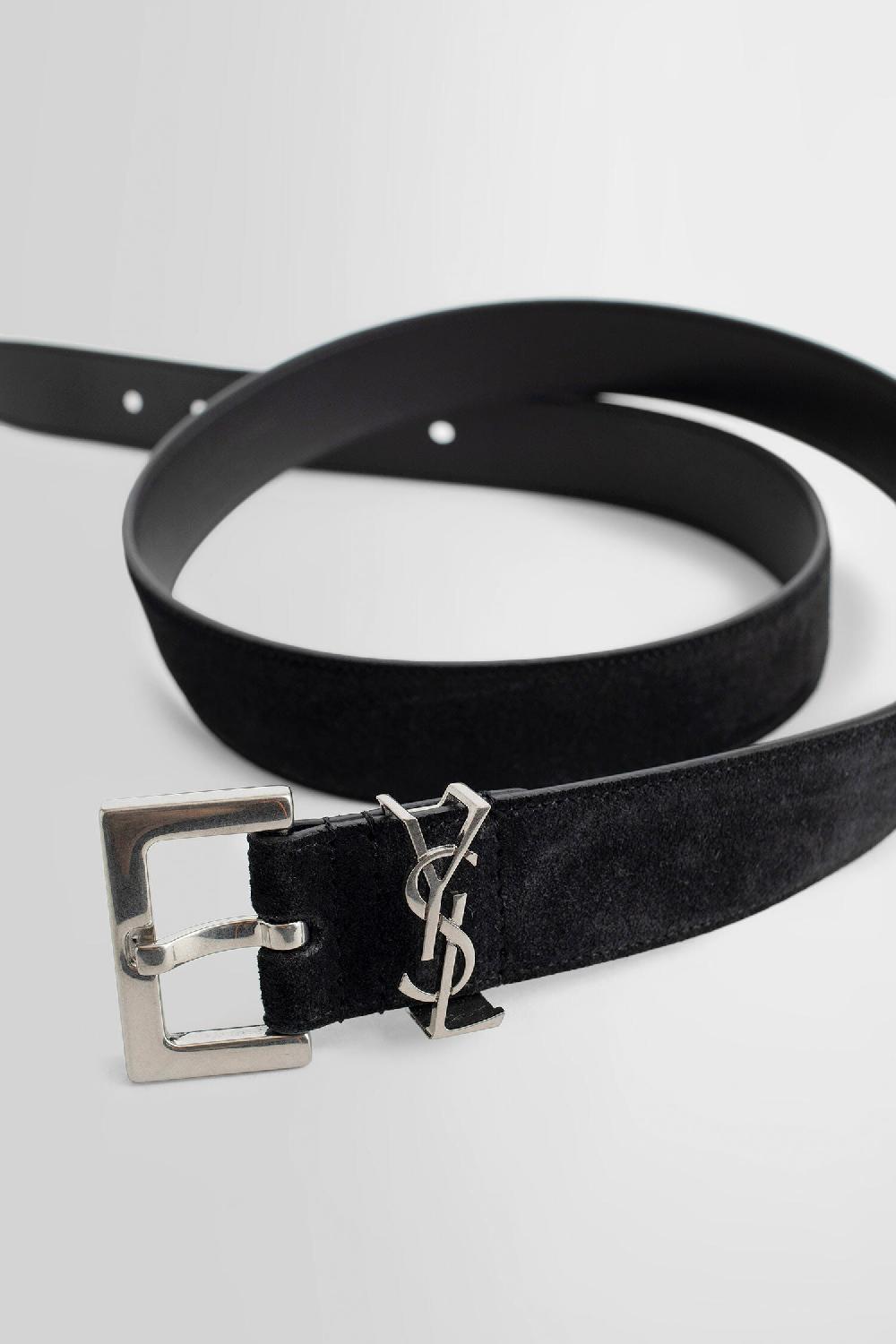 Antonioli SAINT LAURENT MAN BLACK BELTS