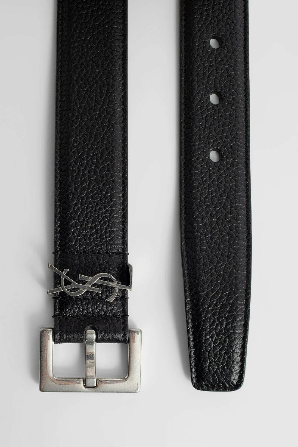 Antonioli SAINT LAURENT MAN BLACK BELTS