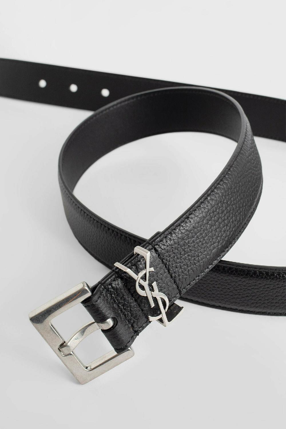 Antonioli SAINT LAURENT MAN BLACK BELTS