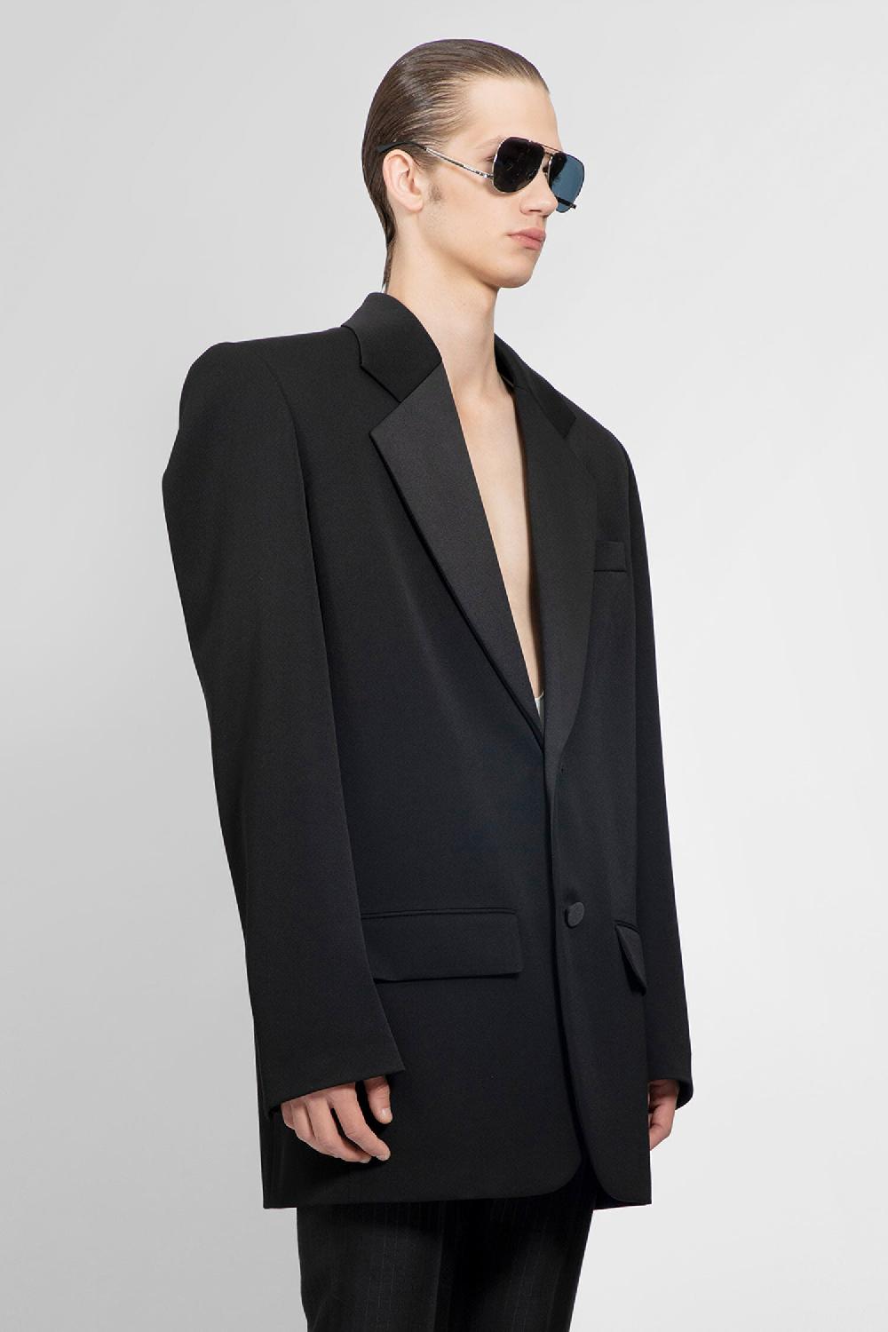 Antonioli SAINT LAURENT MAN BLACK BLAZERS