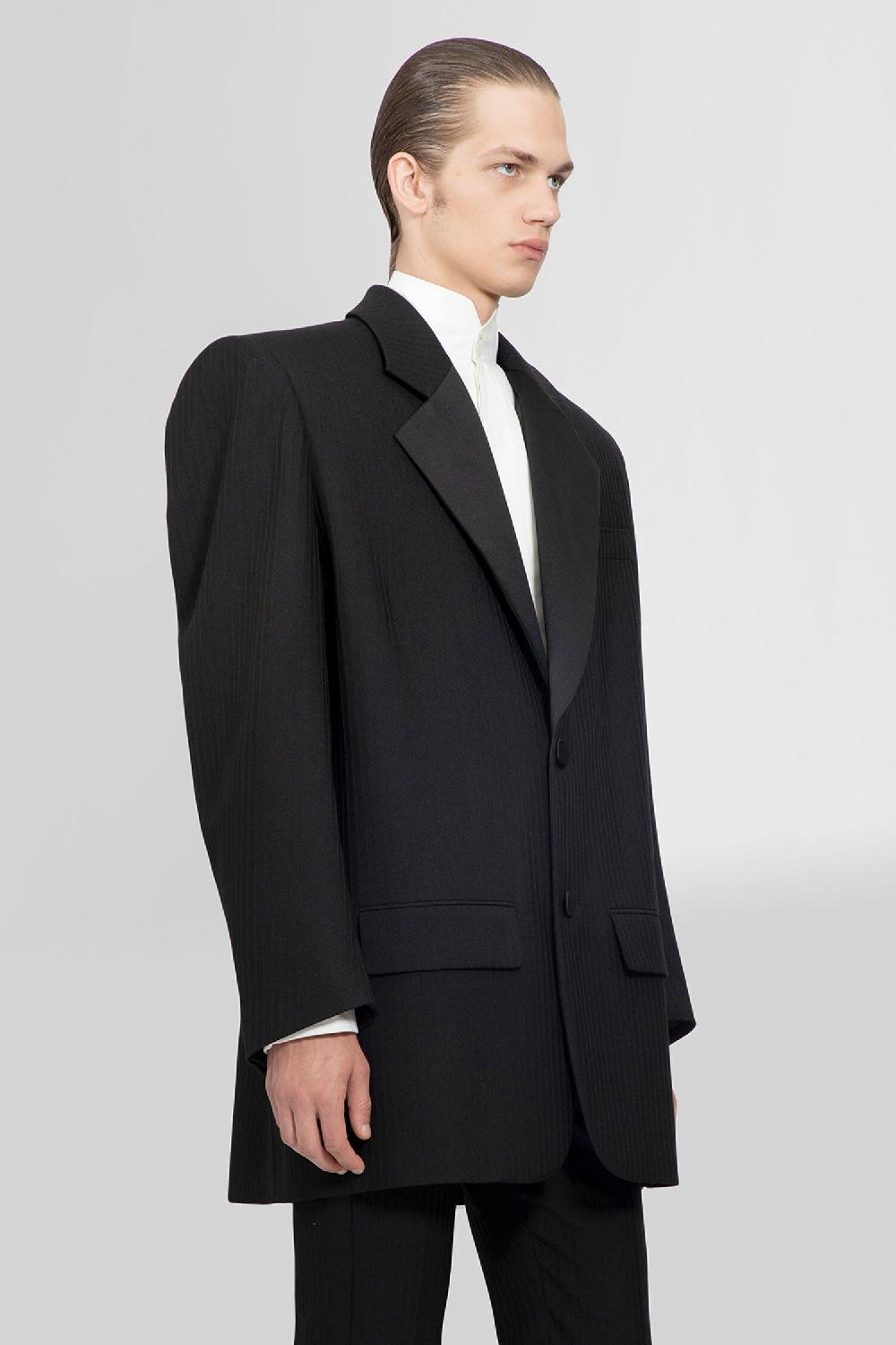 Antonioli SAINT LAURENT MAN BLACK BLAZERS