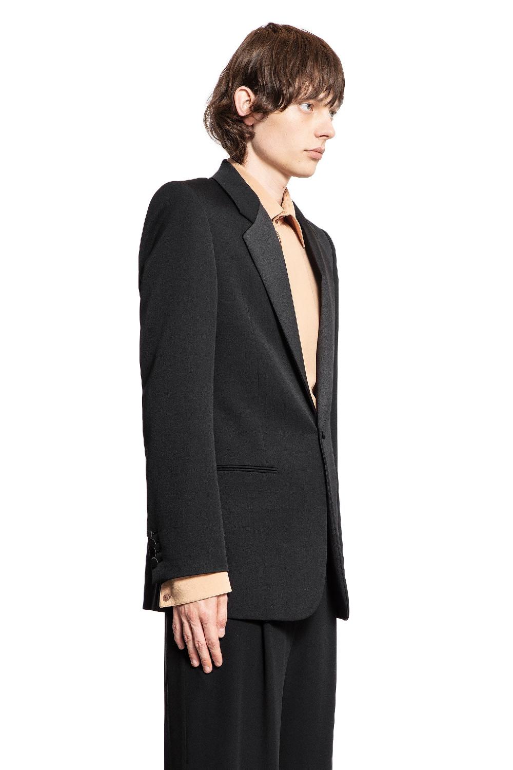 Antonioli SAINT LAURENT MAN BLACK BLAZERS