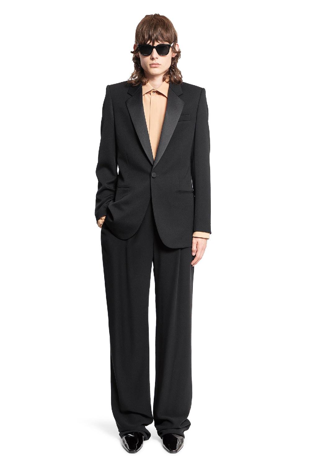 Antonioli SAINT LAURENT MAN BLACK BLAZERS