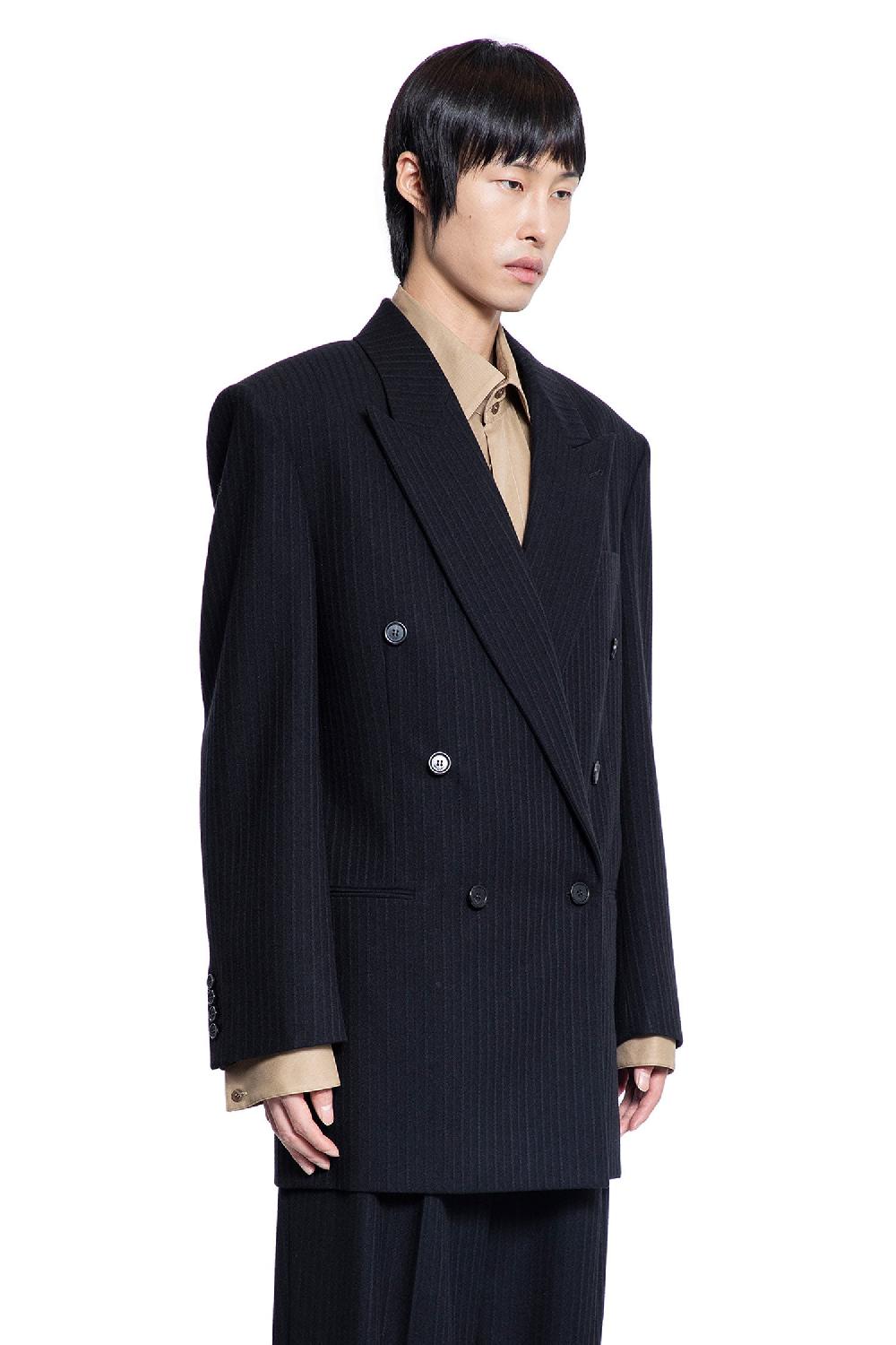 Antonioli SAINT LAURENT MAN BLACK BLAZERS