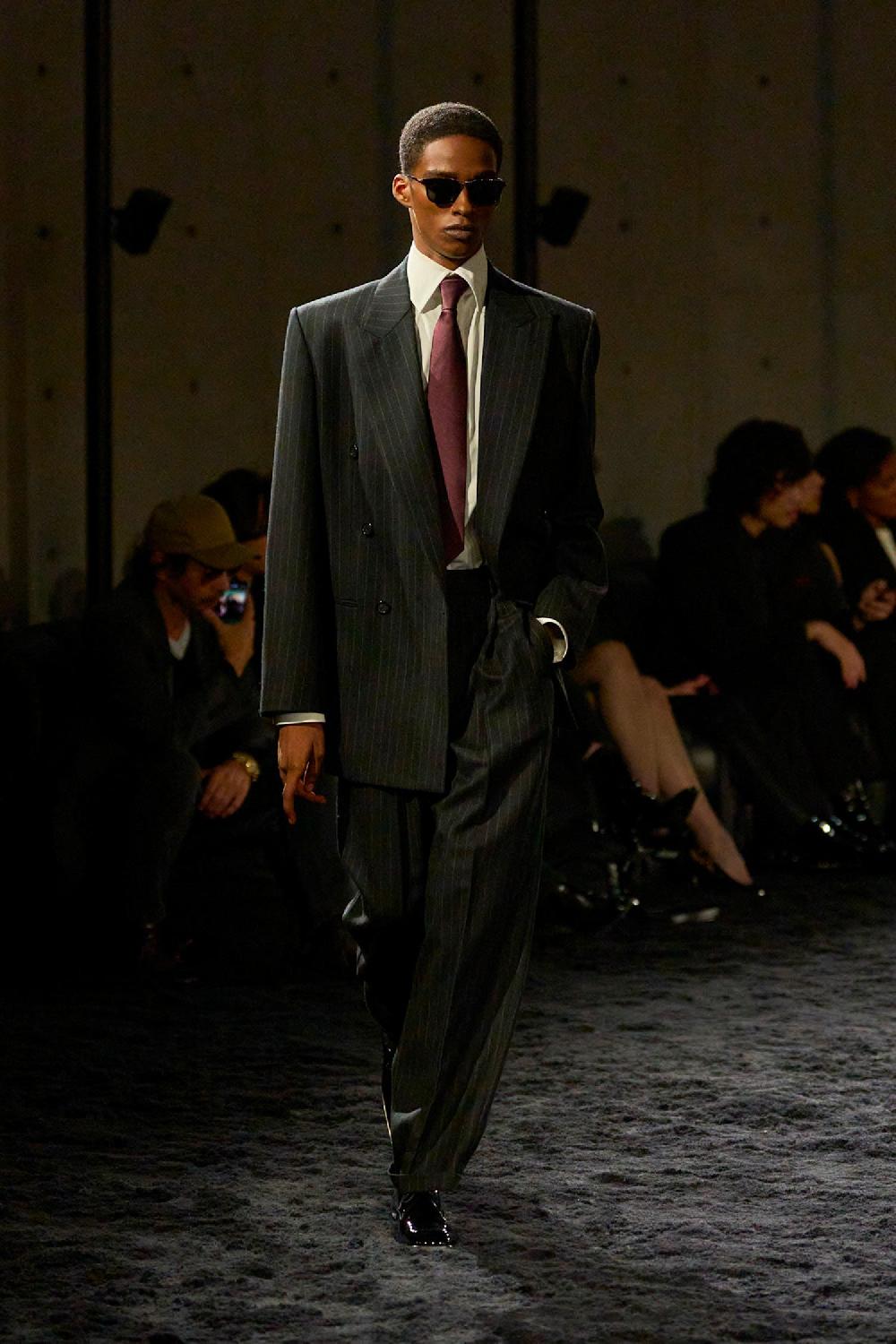 Antonioli SAINT LAURENT MAN BLACK BLAZERS