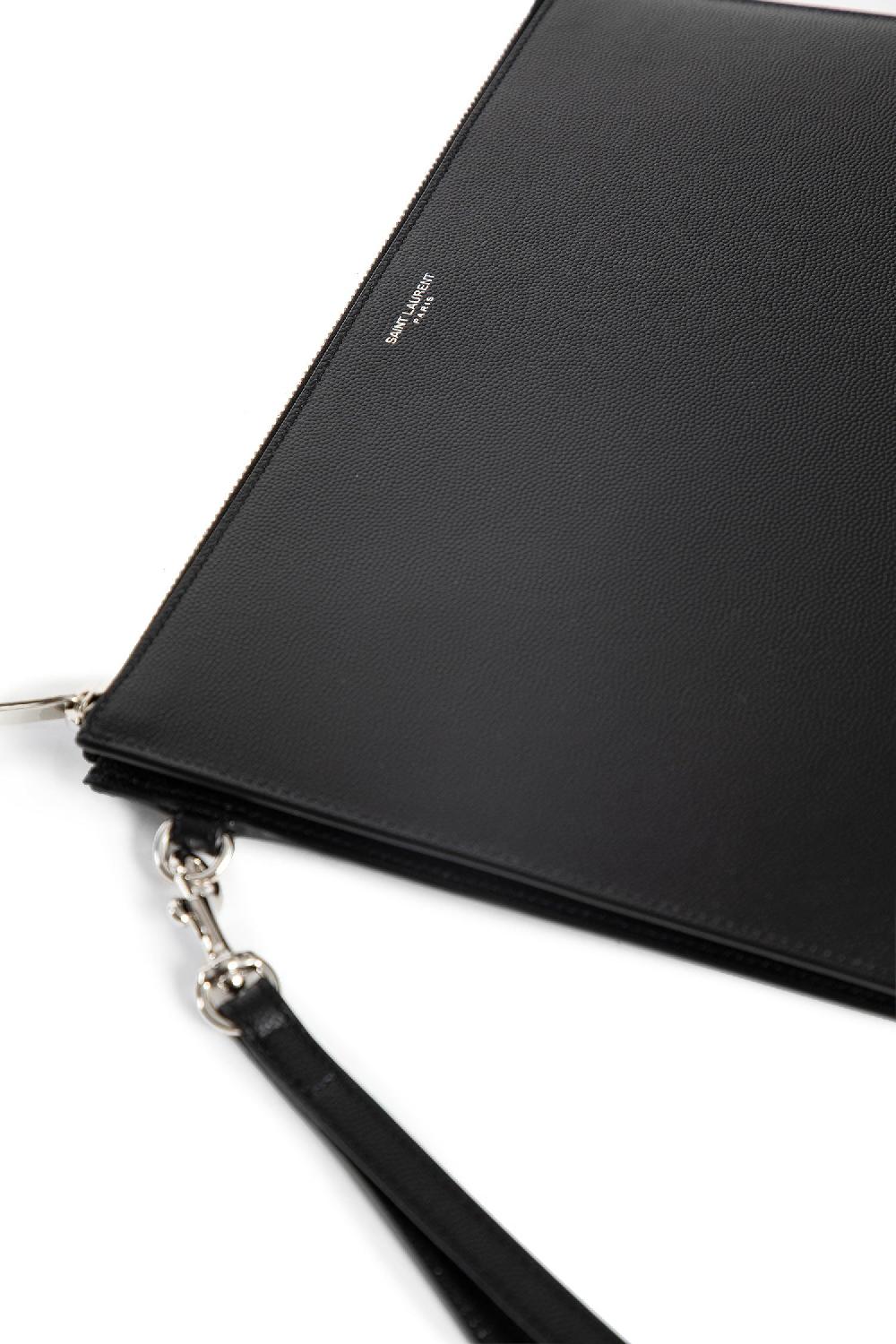 Antonioli SAINT LAURENT MAN BLACK CLUTCHES & POUCHES