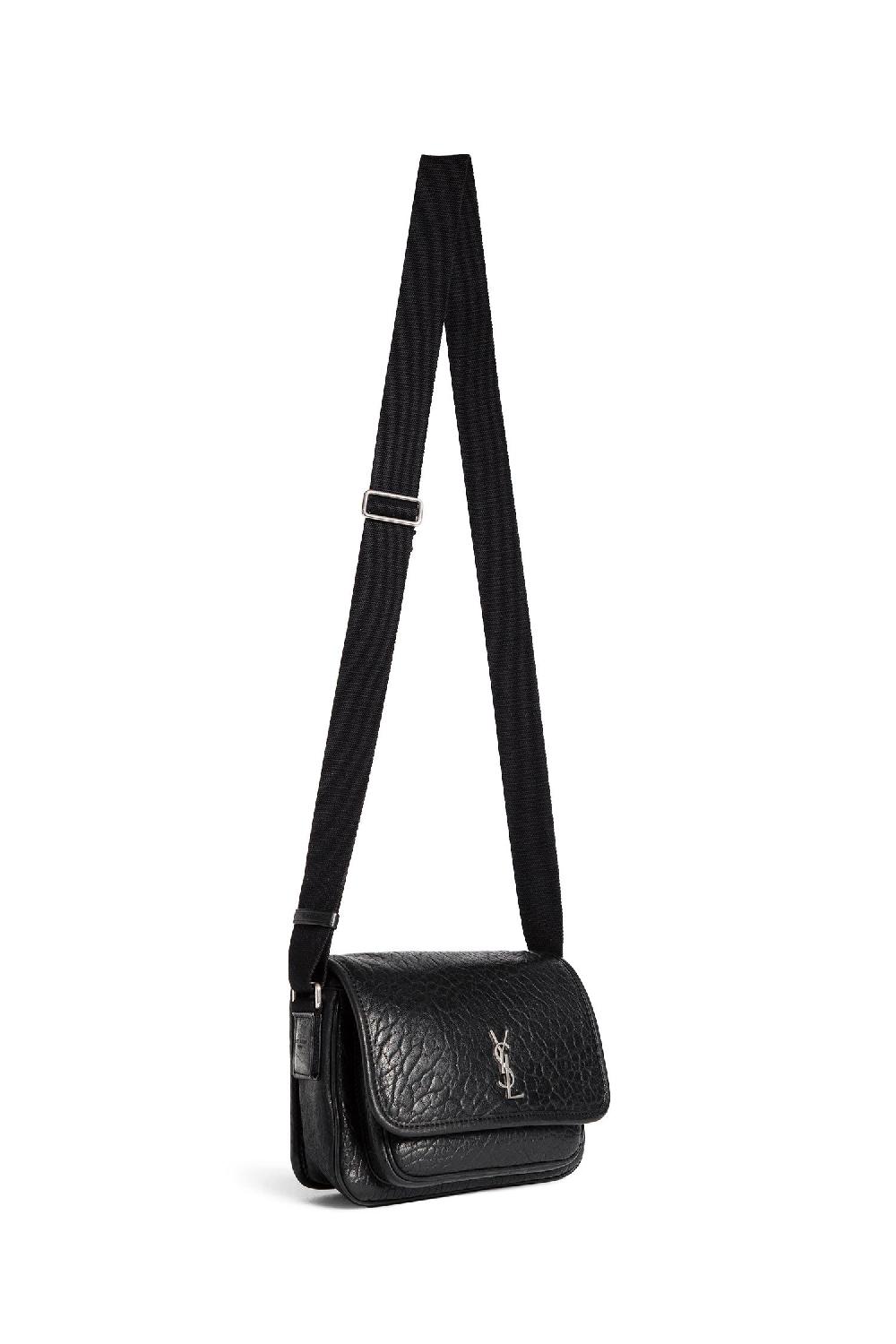 Antonioli SAINT LAURENT MAN BLACK CROSSBODY BAGS