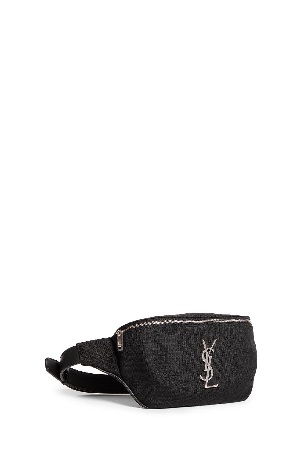 Antonioli SAINT LAURENT MAN BLACK FANNY PACKS