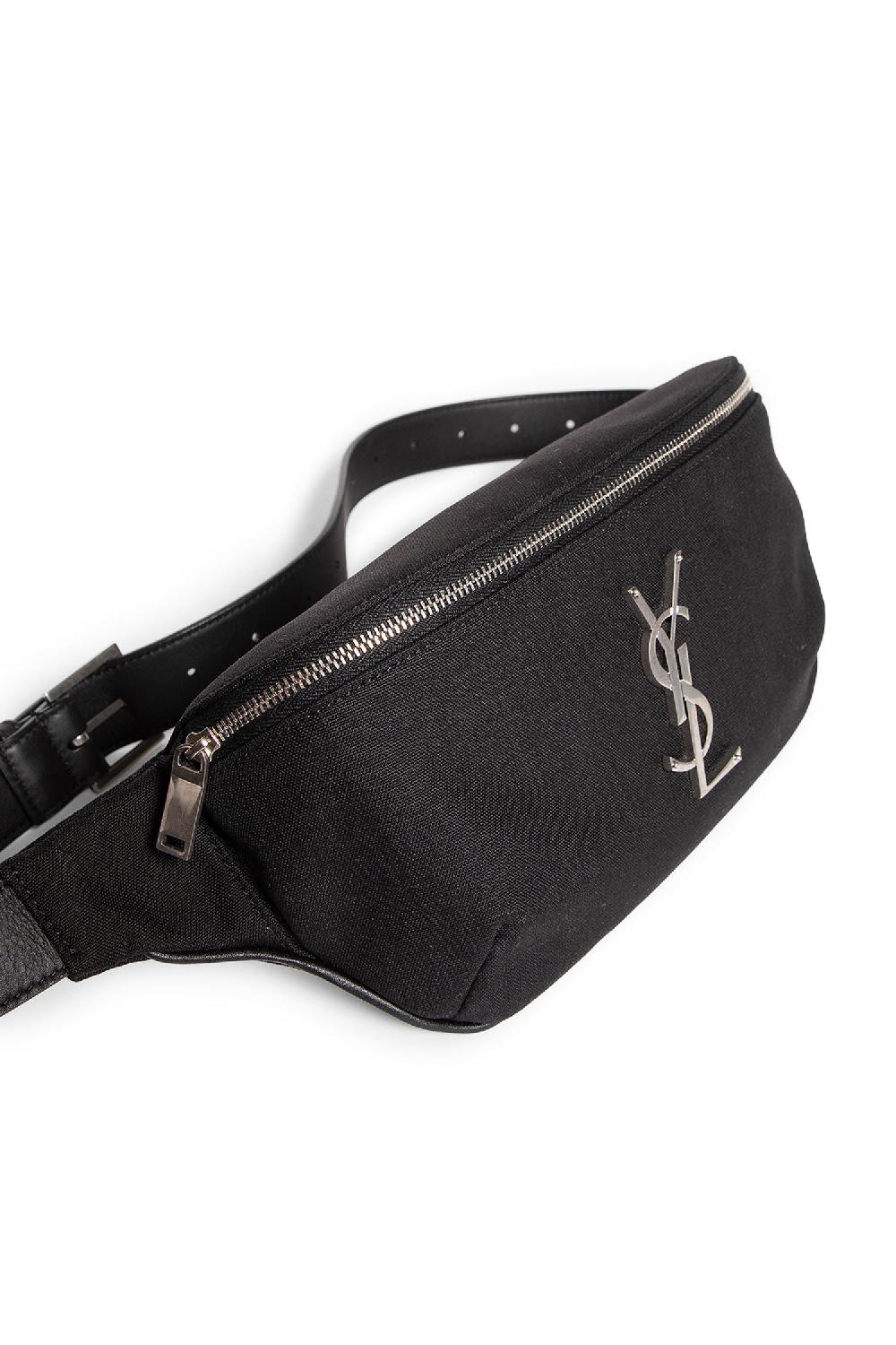Antonioli SAINT LAURENT MAN BLACK FANNY PACKS