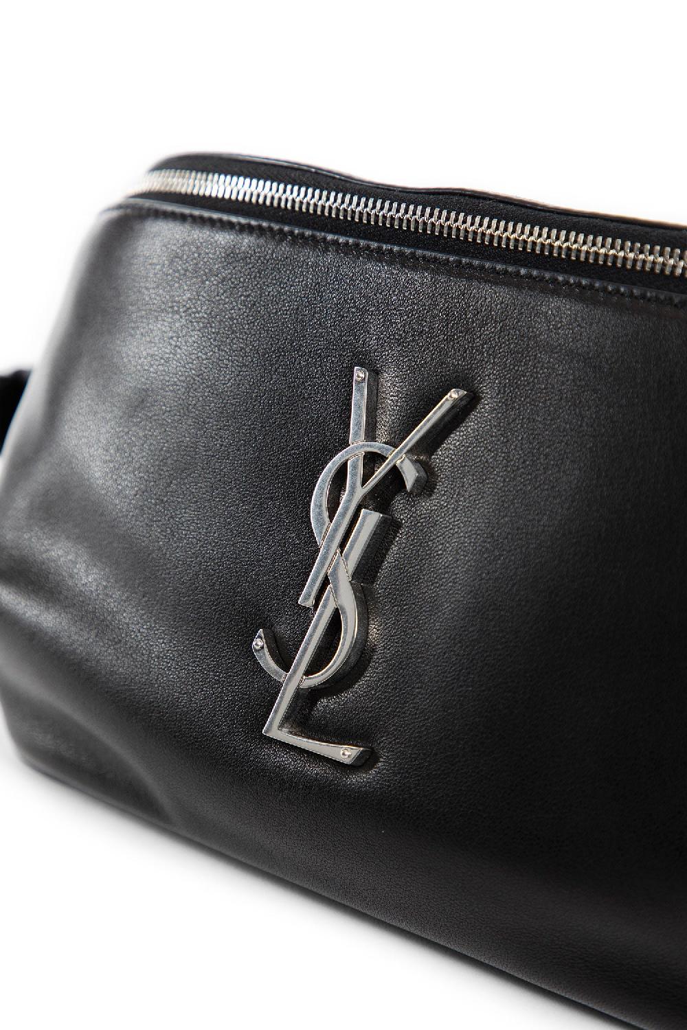 Antonioli SAINT LAURENT MAN BLACK FANNY PACKS