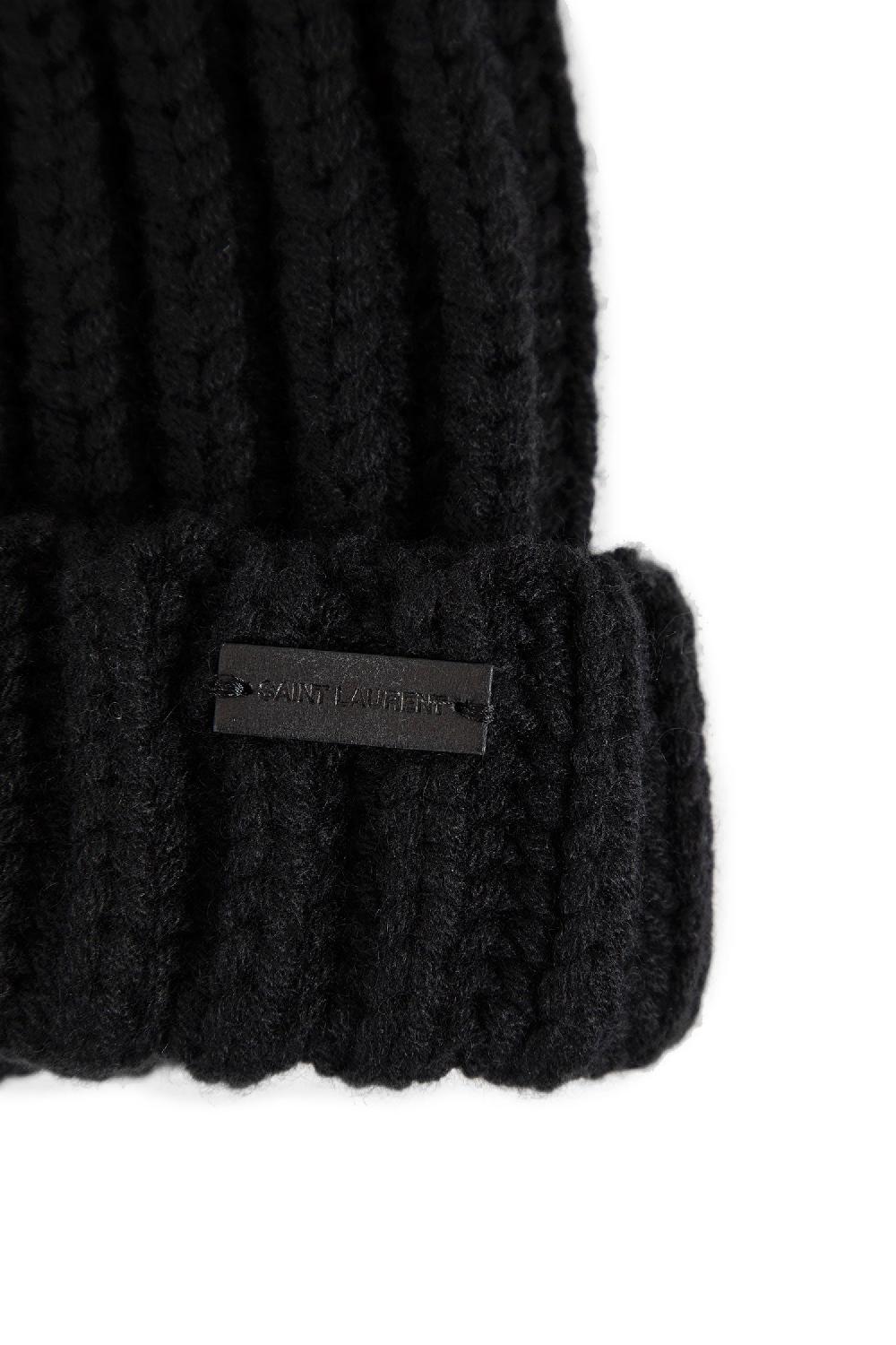 Antonioli SAINT LAURENT MAN BLACK HATS