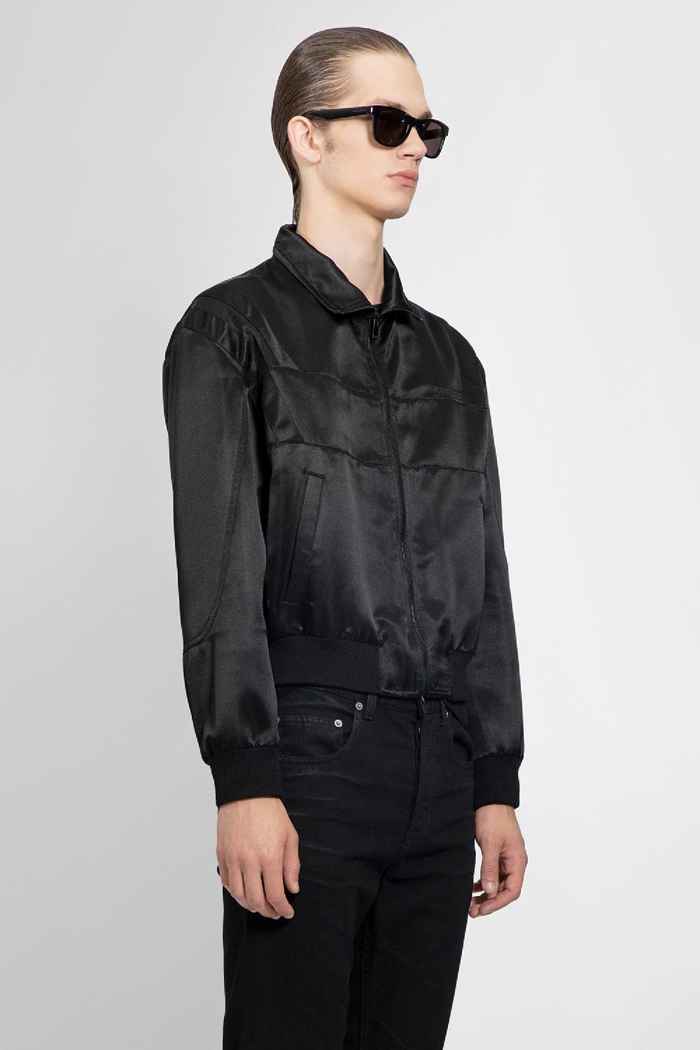 Antonioli SAINT LAURENT MAN BLACK JACKETS