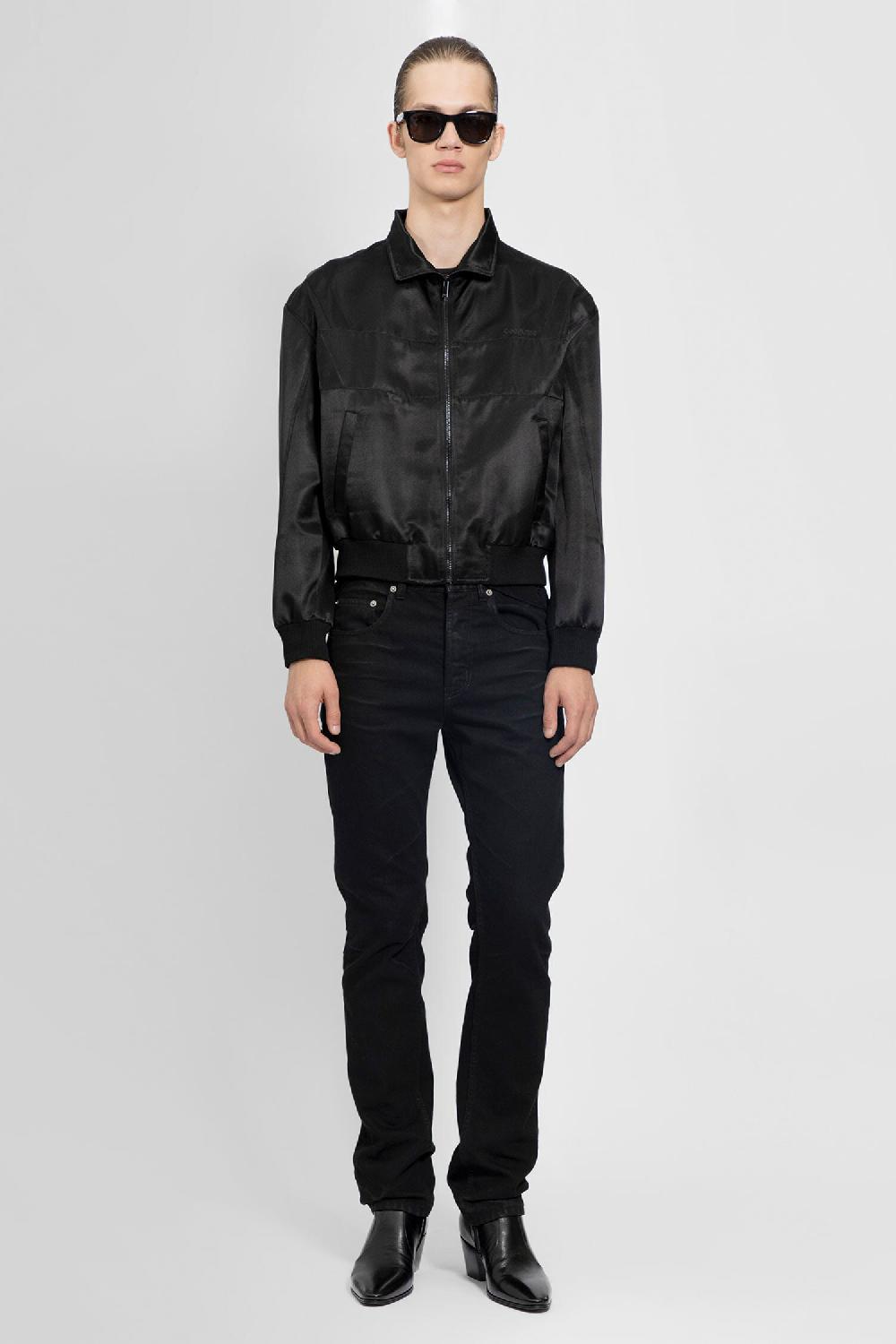 Antonioli SAINT LAURENT MAN BLACK JACKETS