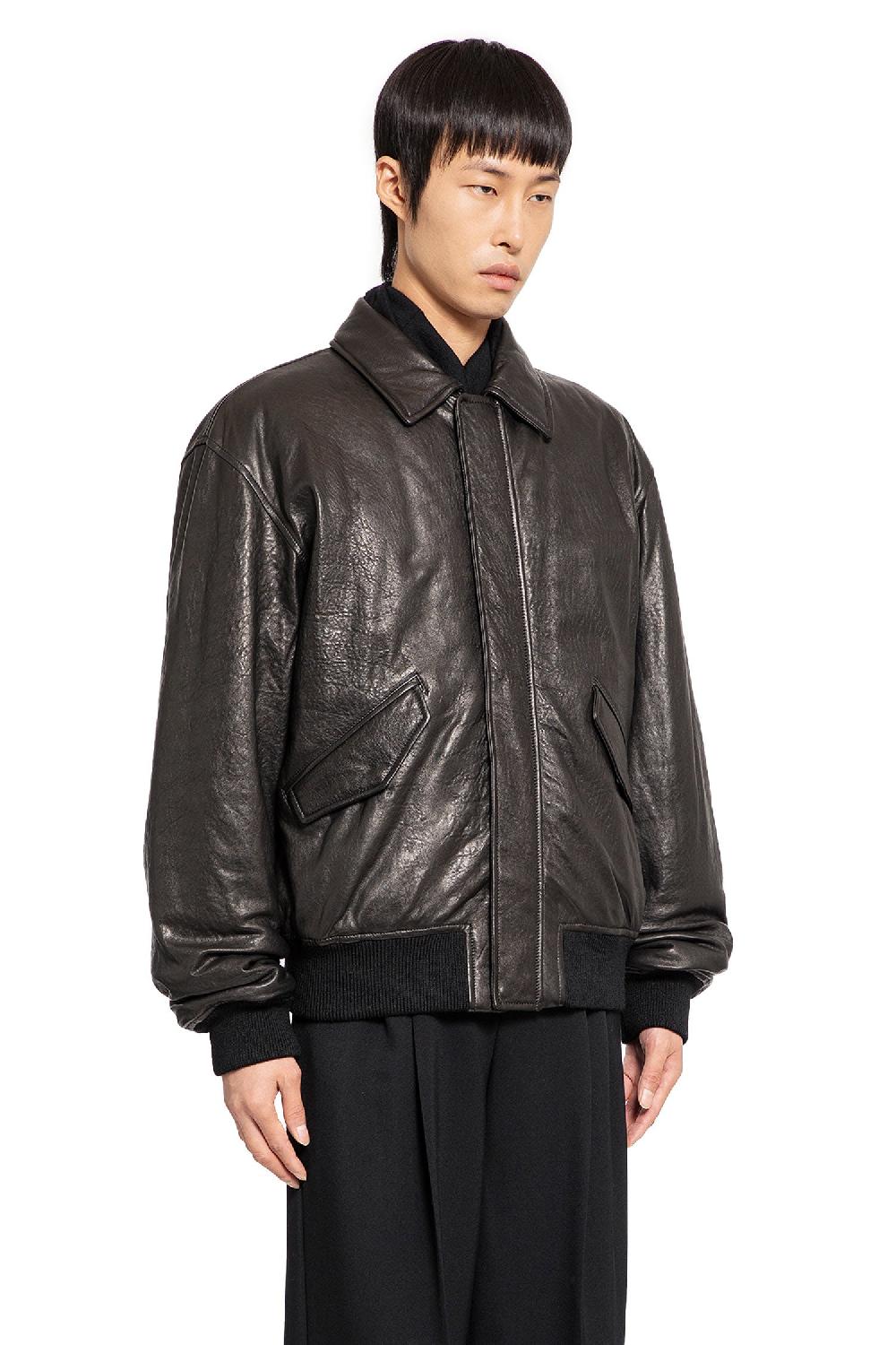 Antonioli SAINT LAURENT MAN BLACK JACKETS