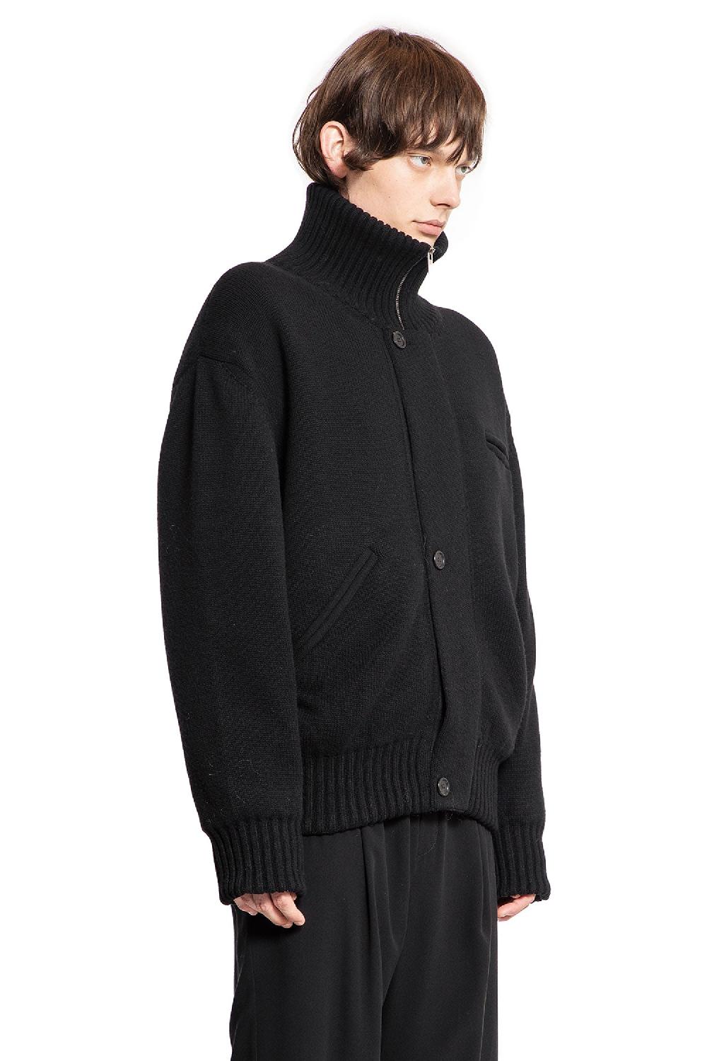 Antonioli SAINT LAURENT MAN BLACK JACKETS