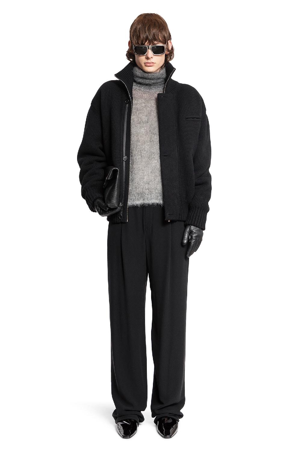 Antonioli SAINT LAURENT MAN BLACK JACKETS