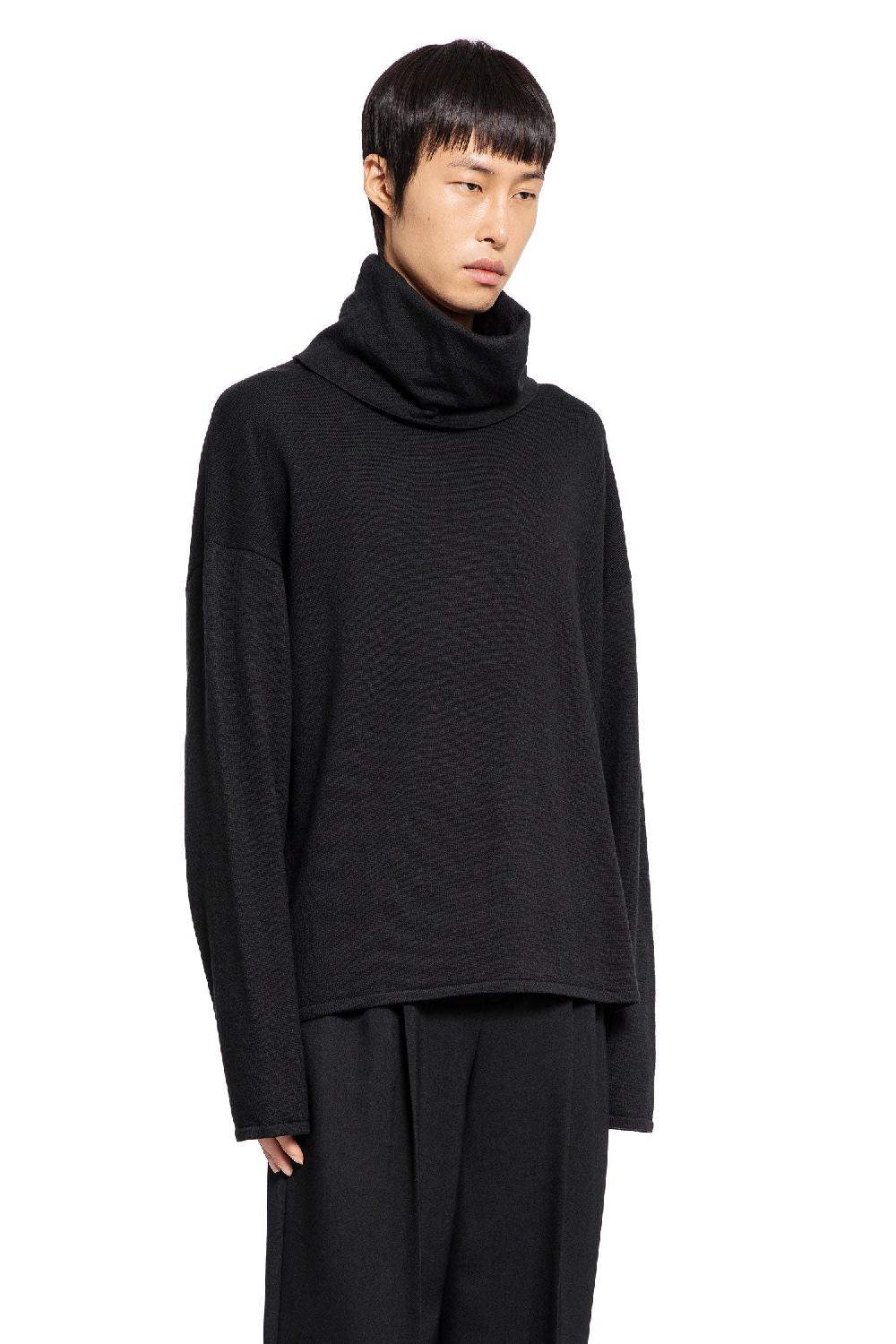 Antonioli SAINT LAURENT MAN BLACK KNITWEAR