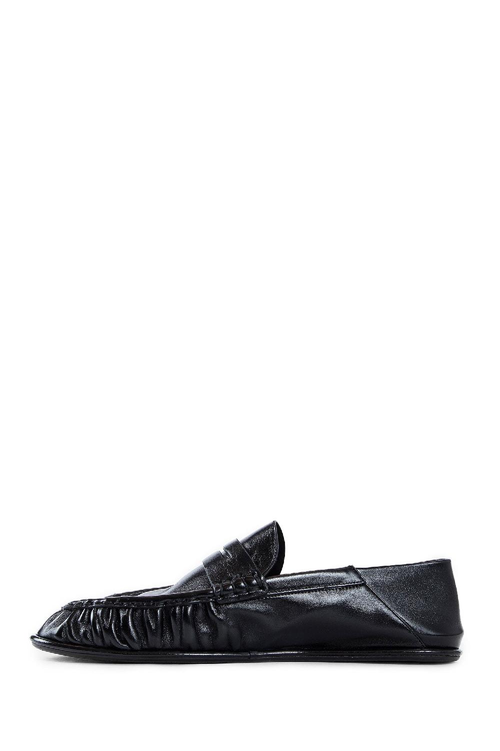 Antonioli SAINT LAURENT MAN BLACK LOAFERS & FLATS