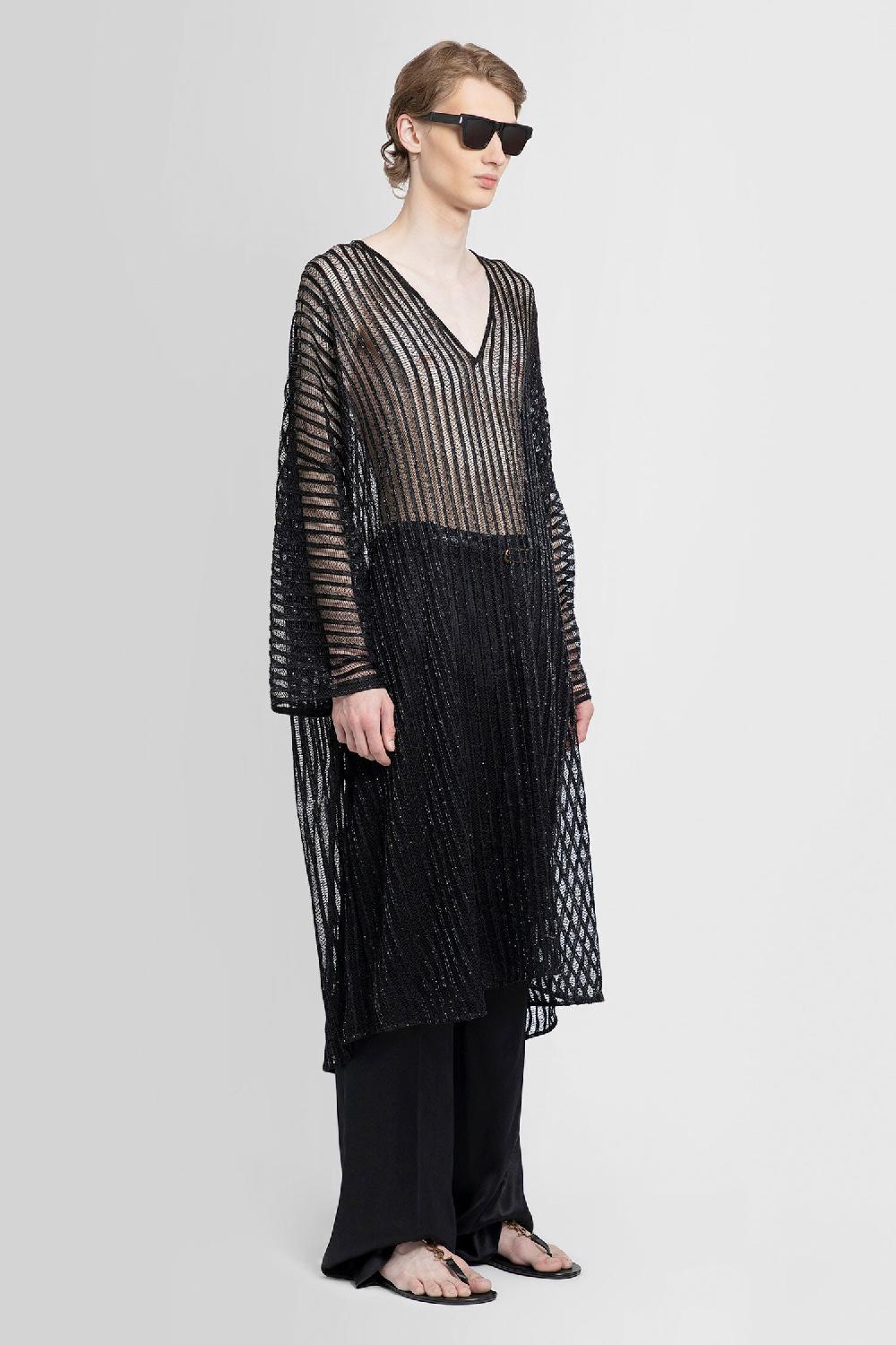 Antonioli SAINT LAURENT MAN BLACK SHIRTS