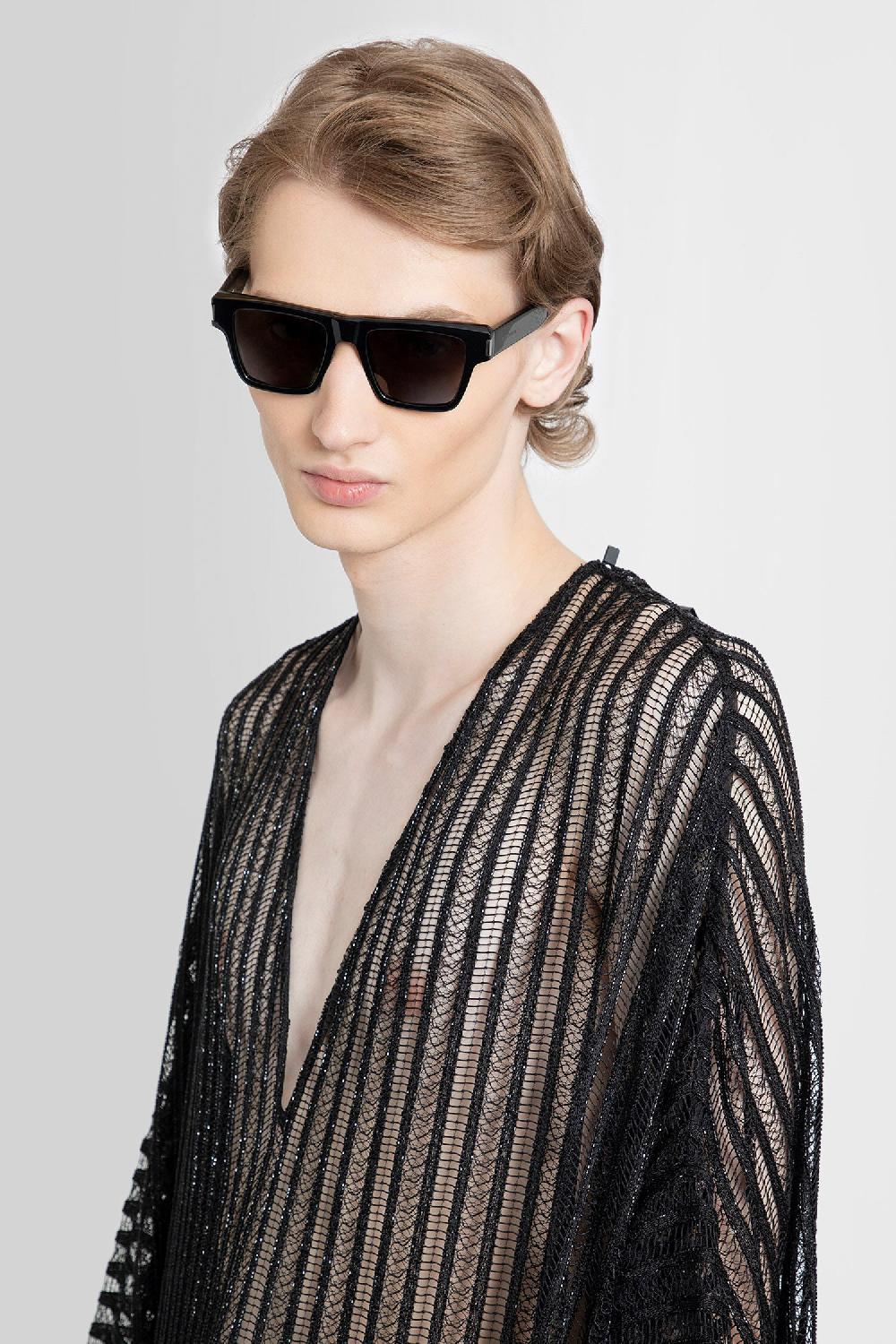 Antonioli SAINT LAURENT MAN BLACK SHIRTS