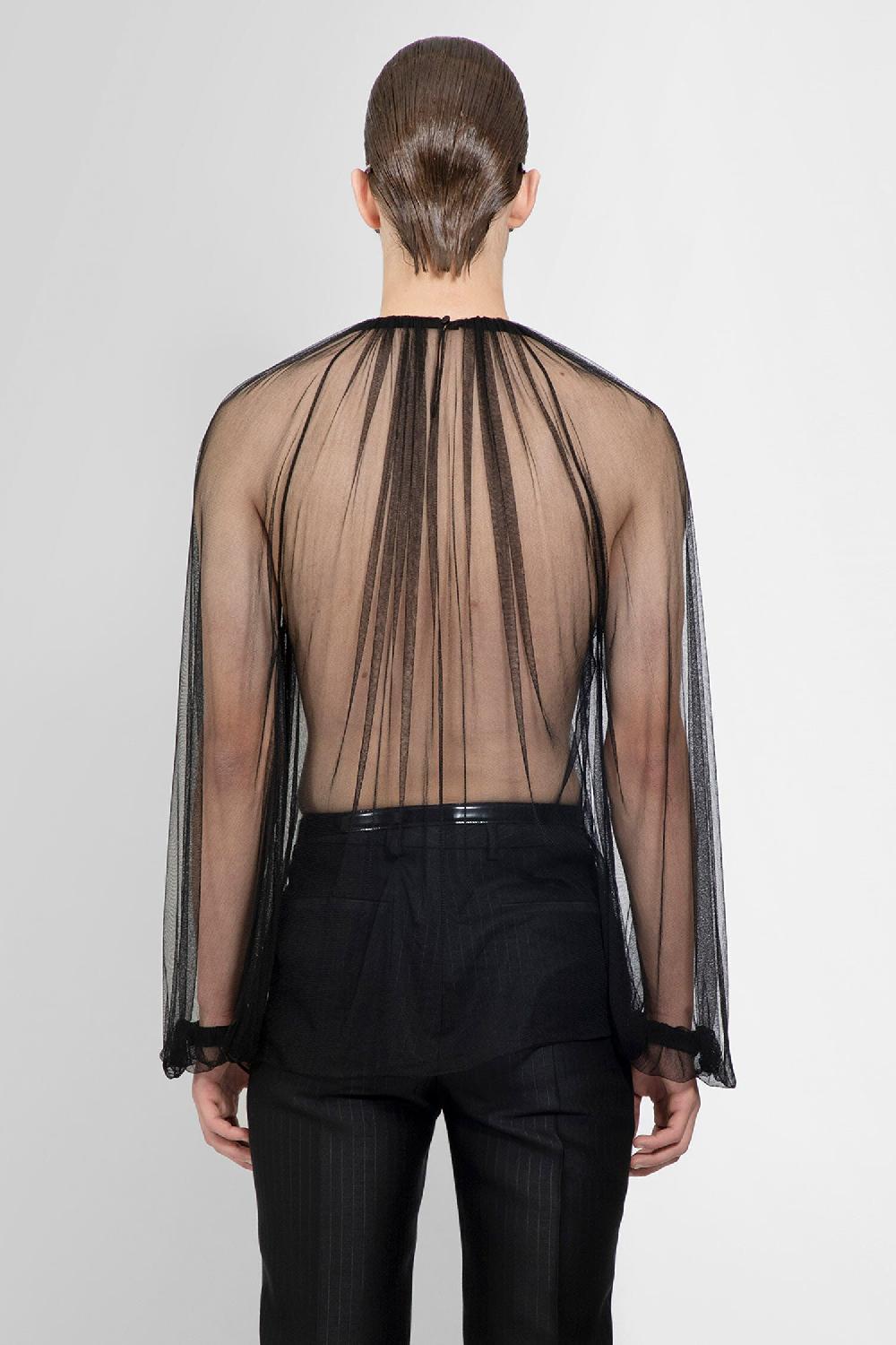 Antonioli SAINT LAURENT MAN BLACK SHIRTS