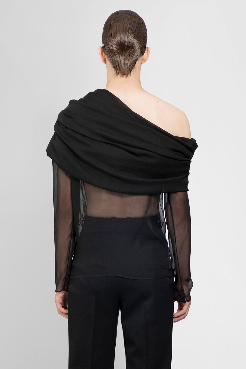 Antonioli SAINT LAURENT MAN BLACK SHIRTS